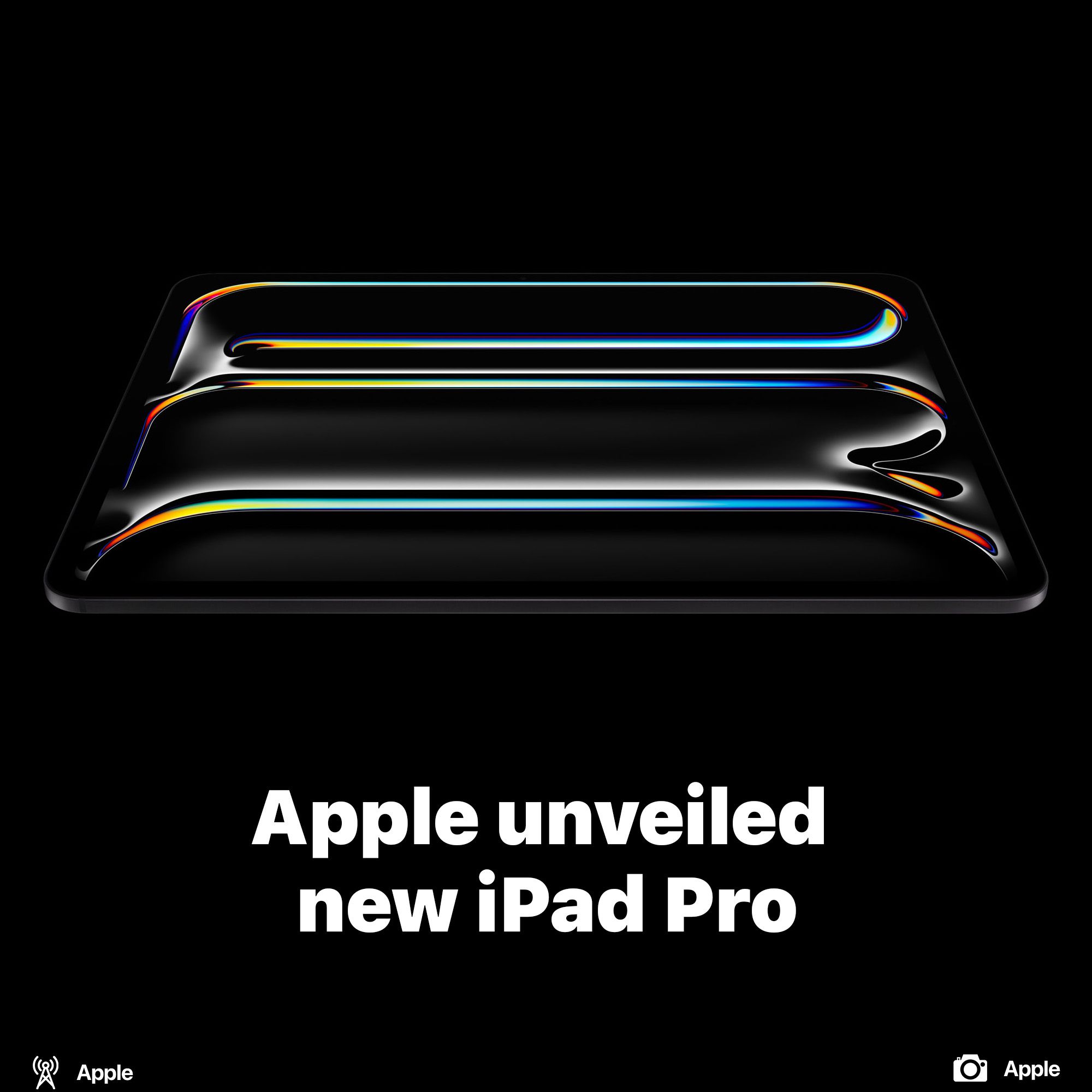 Apple unveiled new iPad Pro