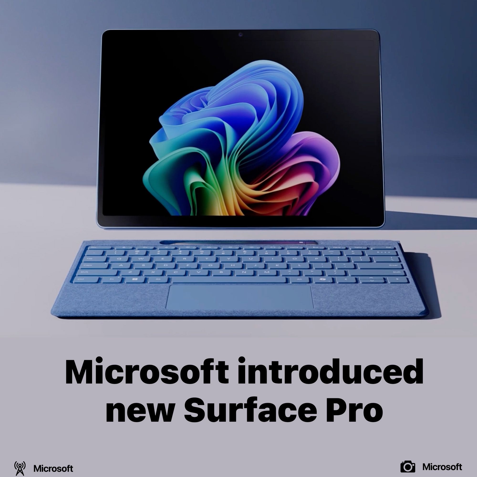 Microsoft introduced new Surface Pro