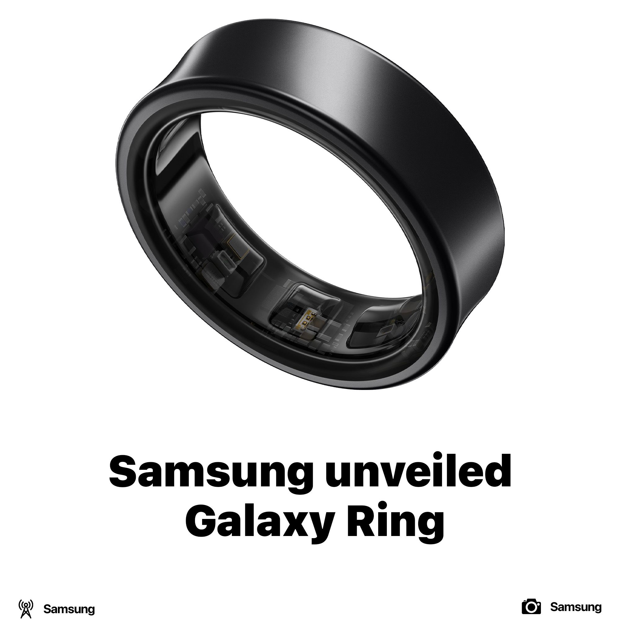 Samsung unveiled Galaxy Ring