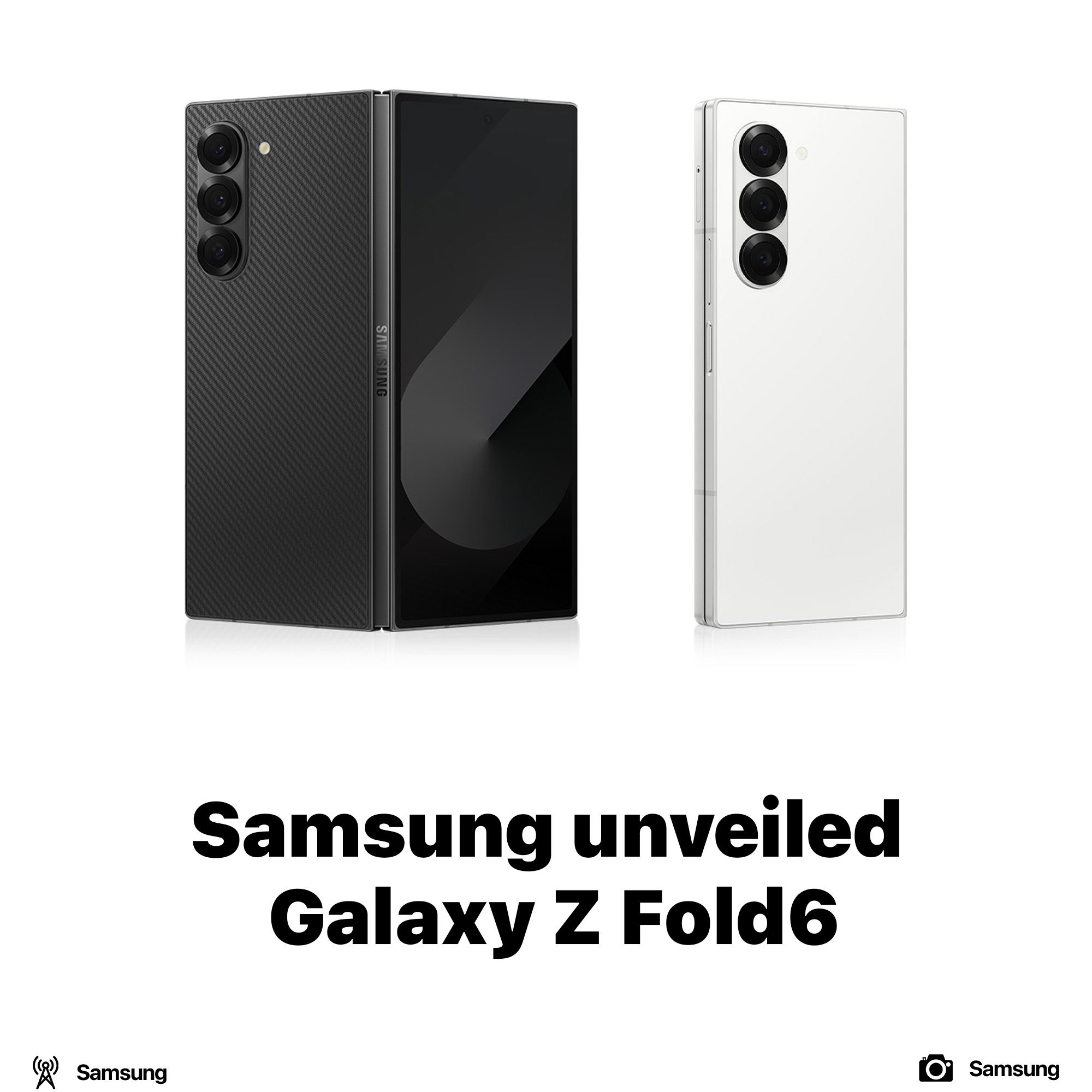 Samsung unveiled Galaxy Z Fold6