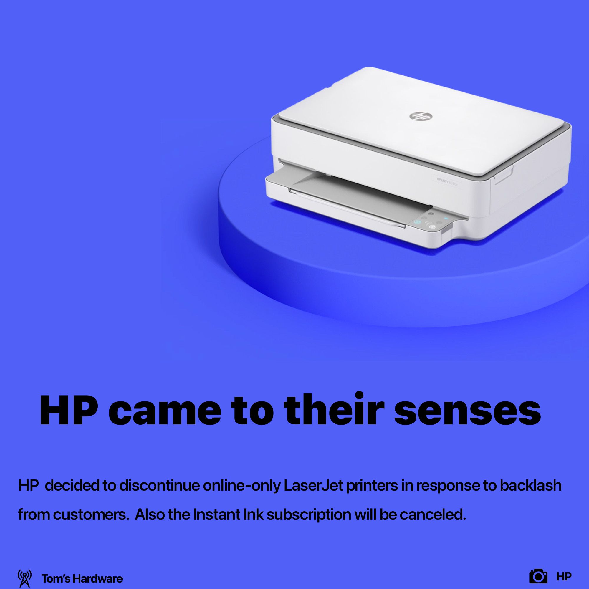HP discontinues controversial subscriptions