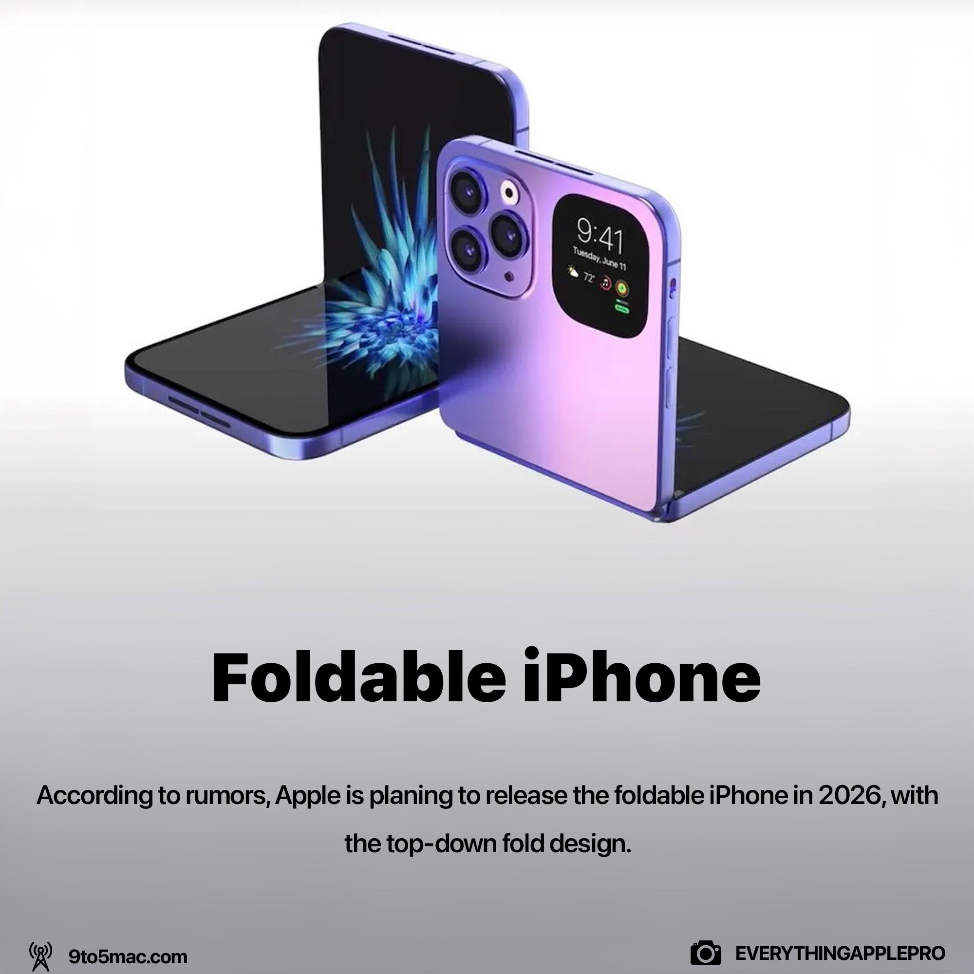 Foldable iPhone