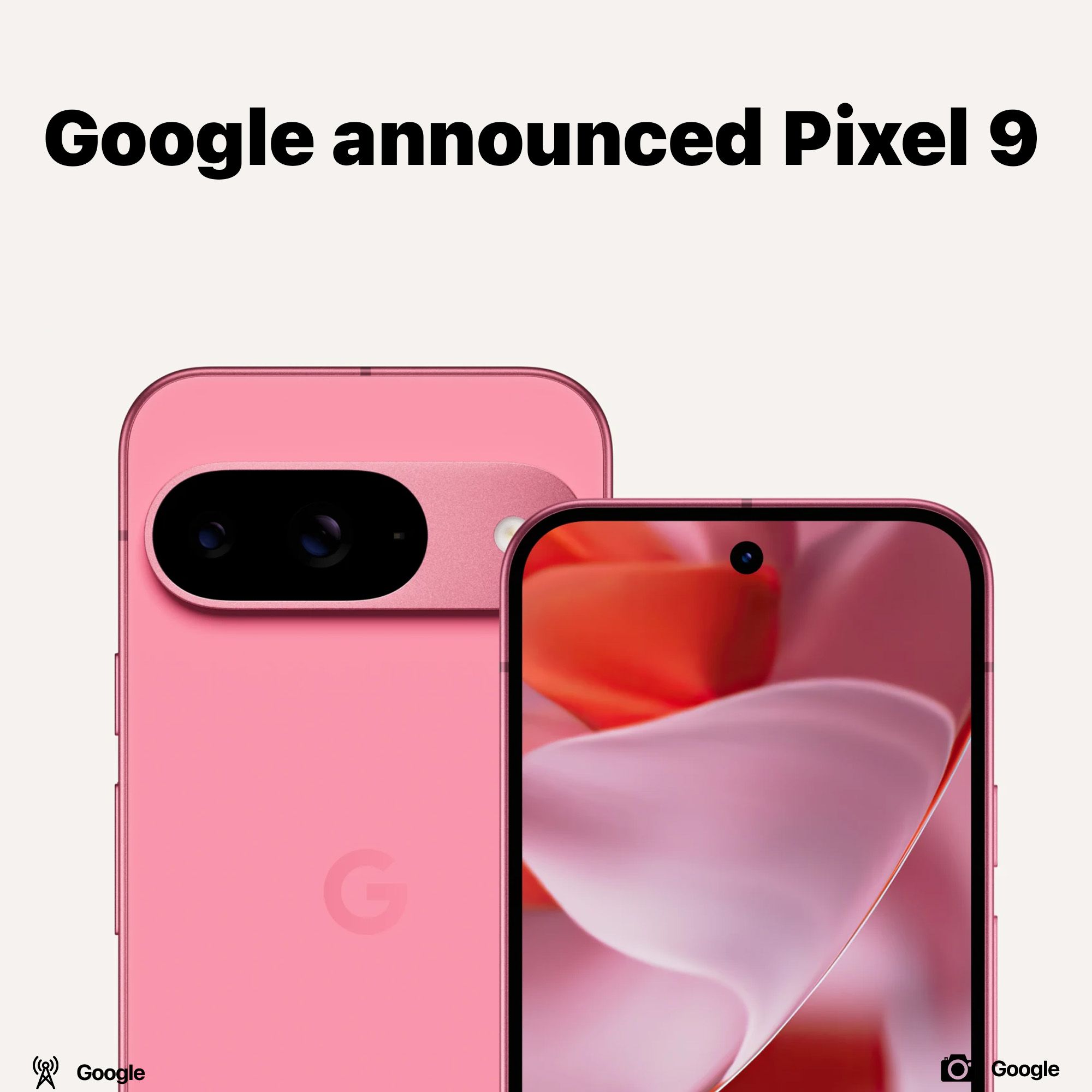 Google announced Pixel 9