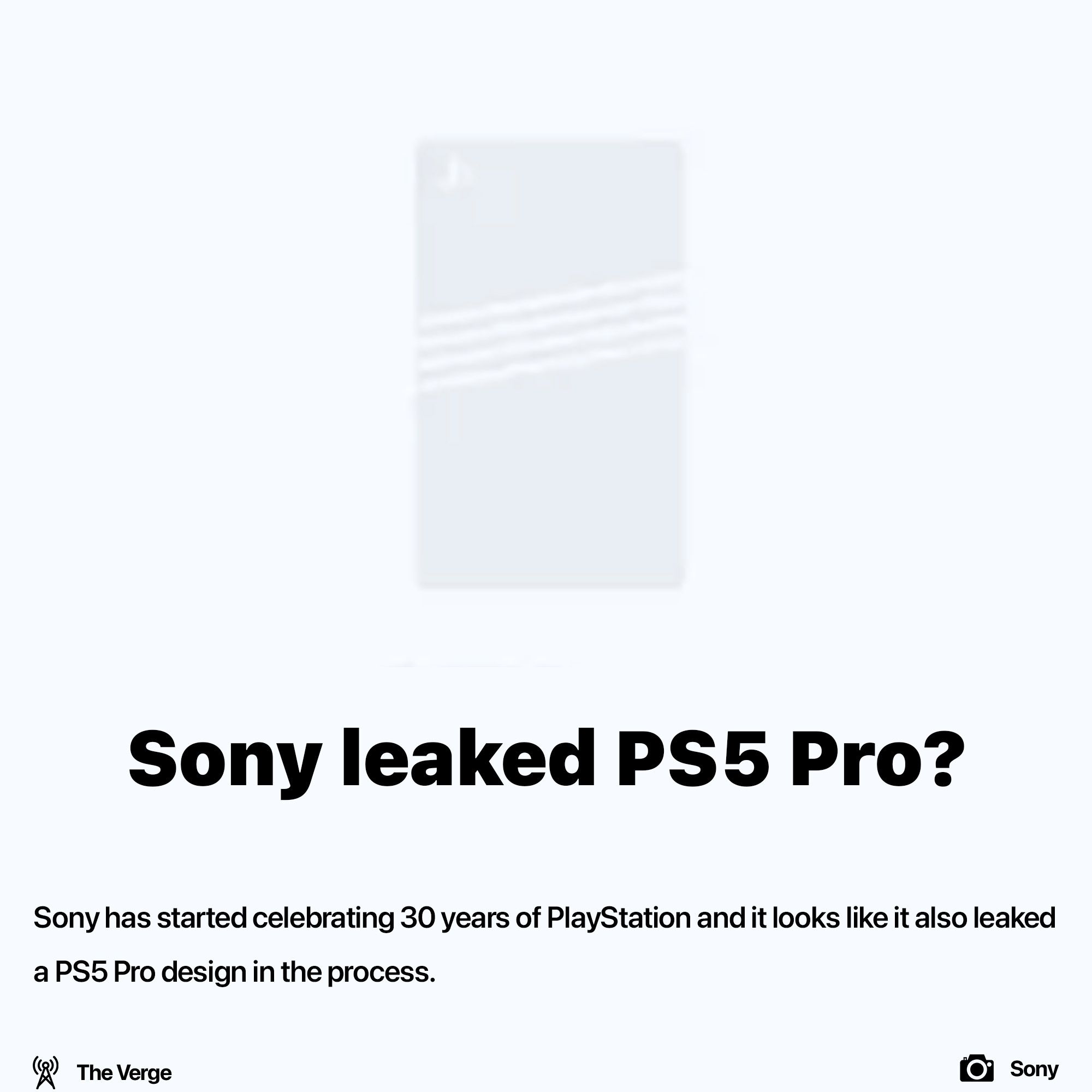 PS5Pro 5 leaked