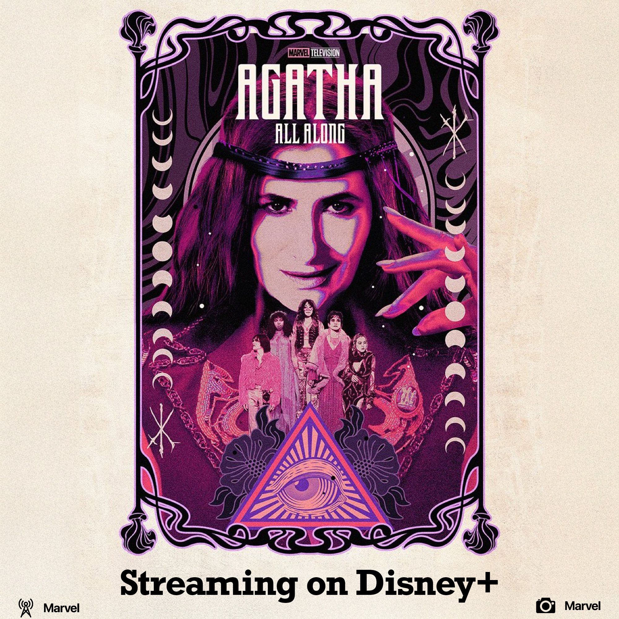 Agatha all along streaming on Disney+