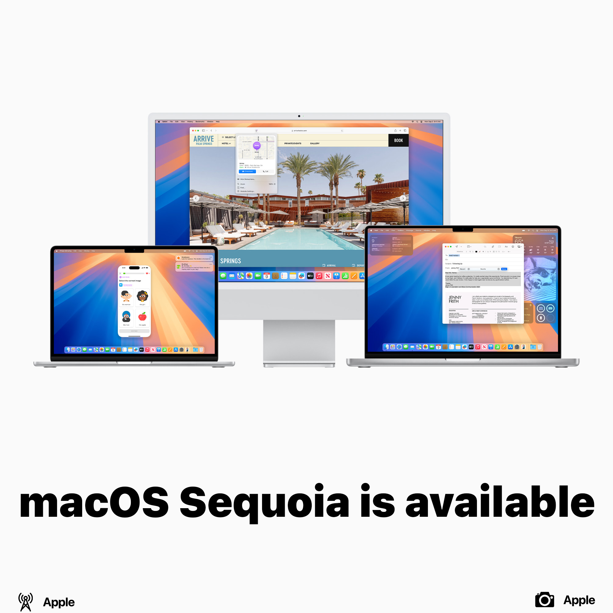 macOS Sequoia is available now