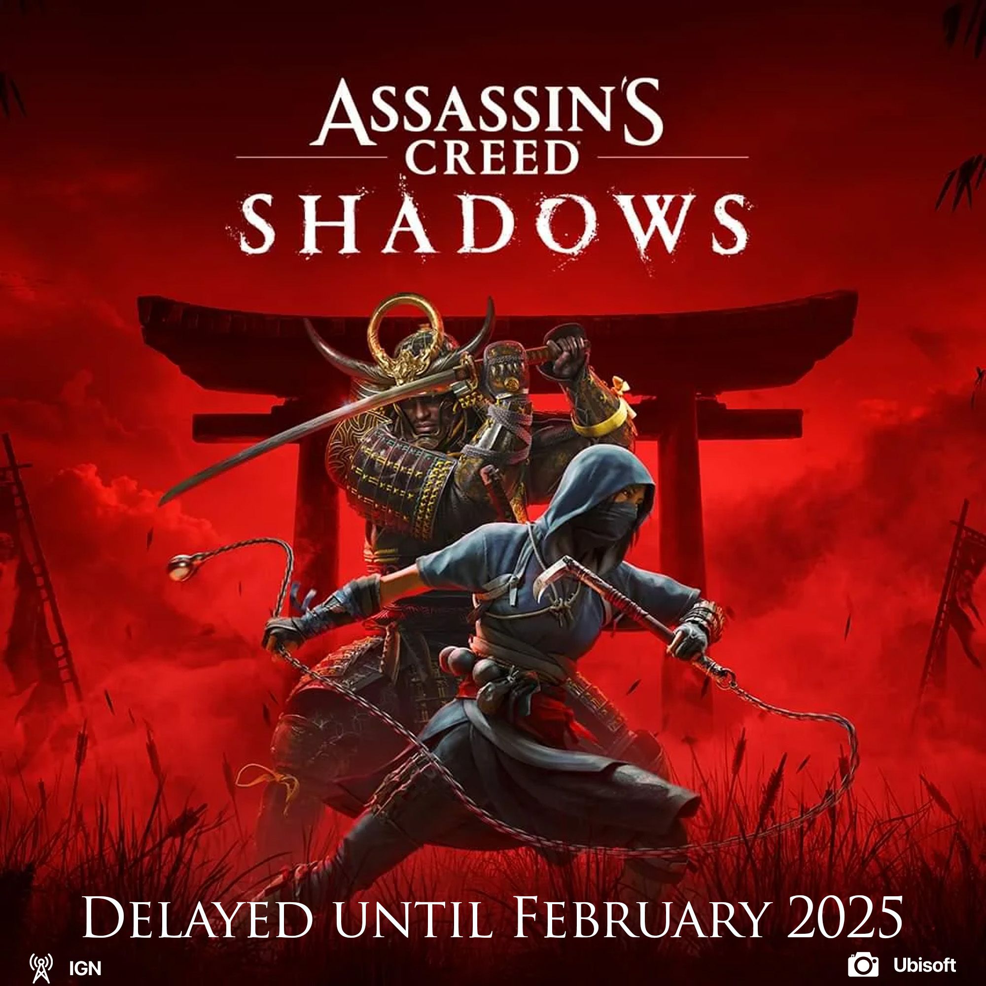 Assassins Creed Shadows delayed