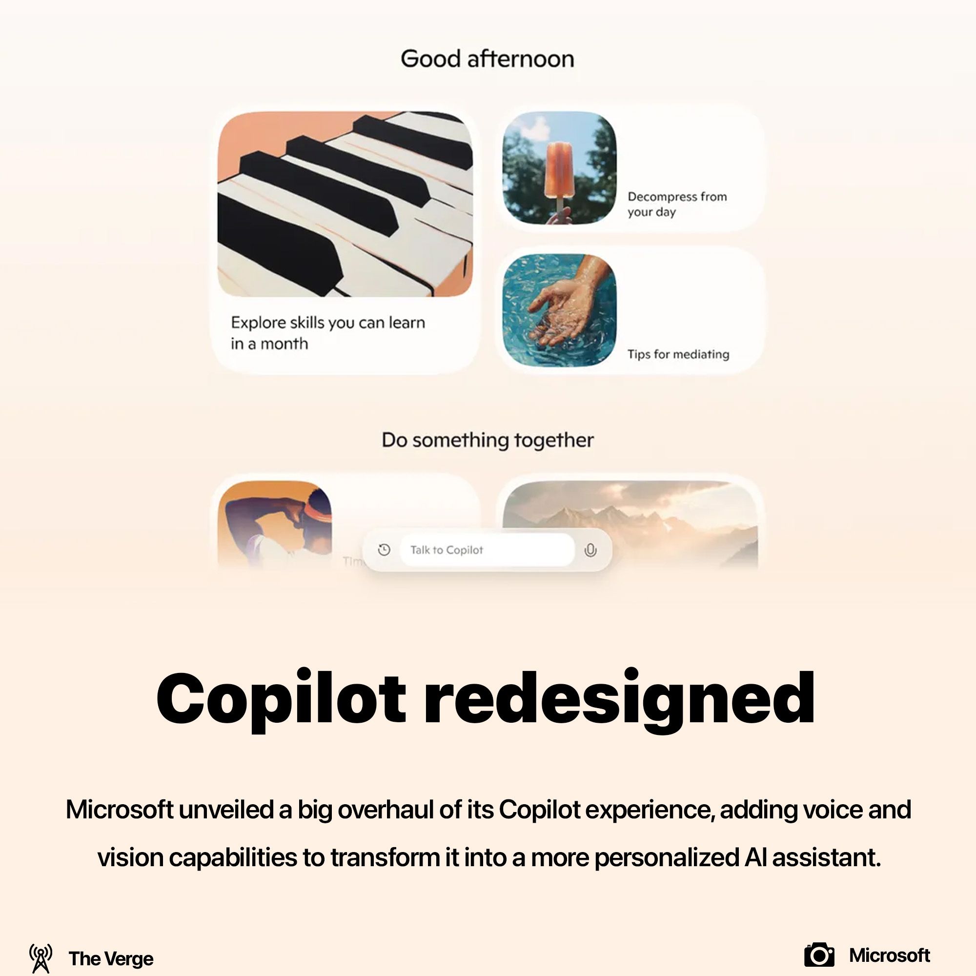 Microsoft redesigned Copilot