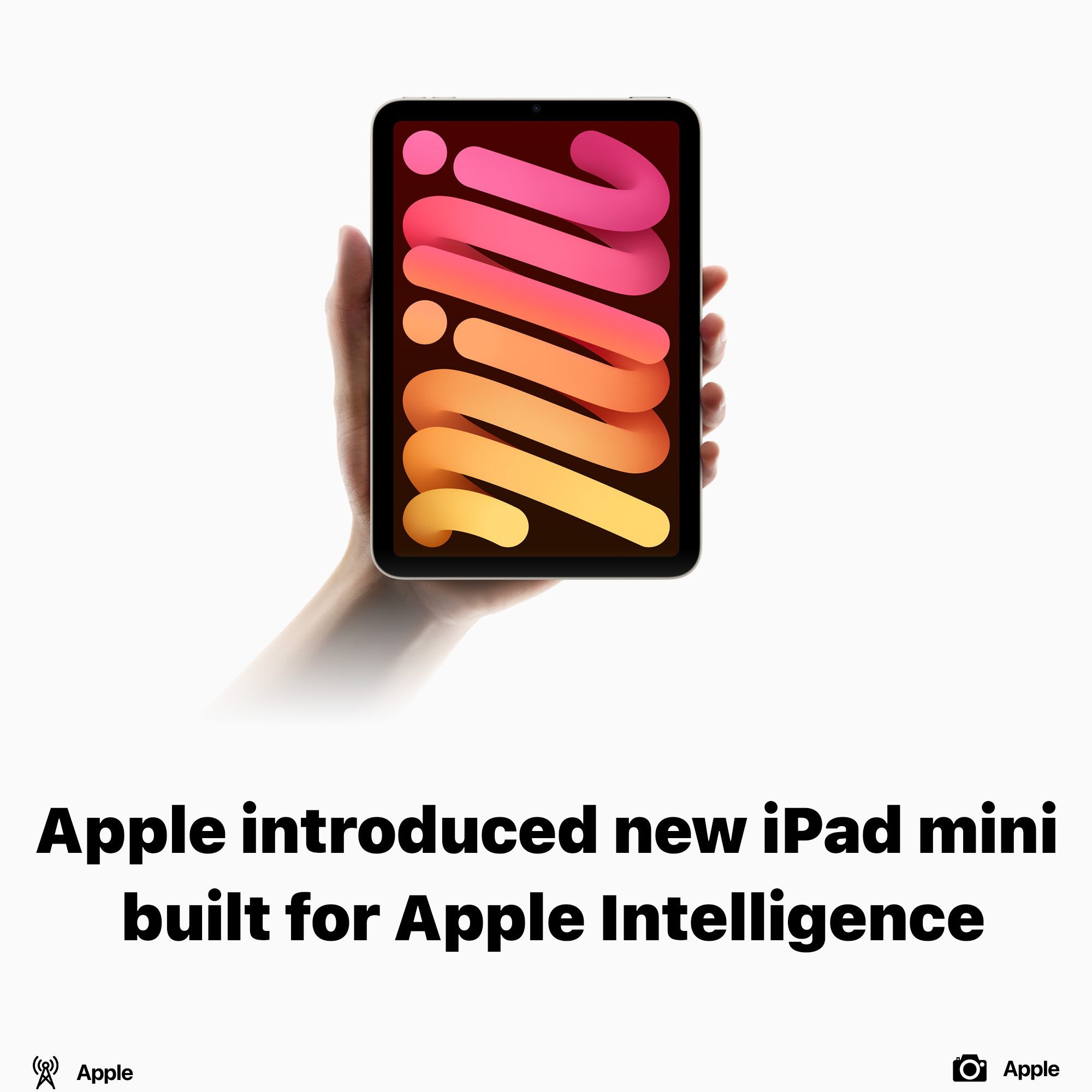 Apple released new iPad mini for Apple Intelligence