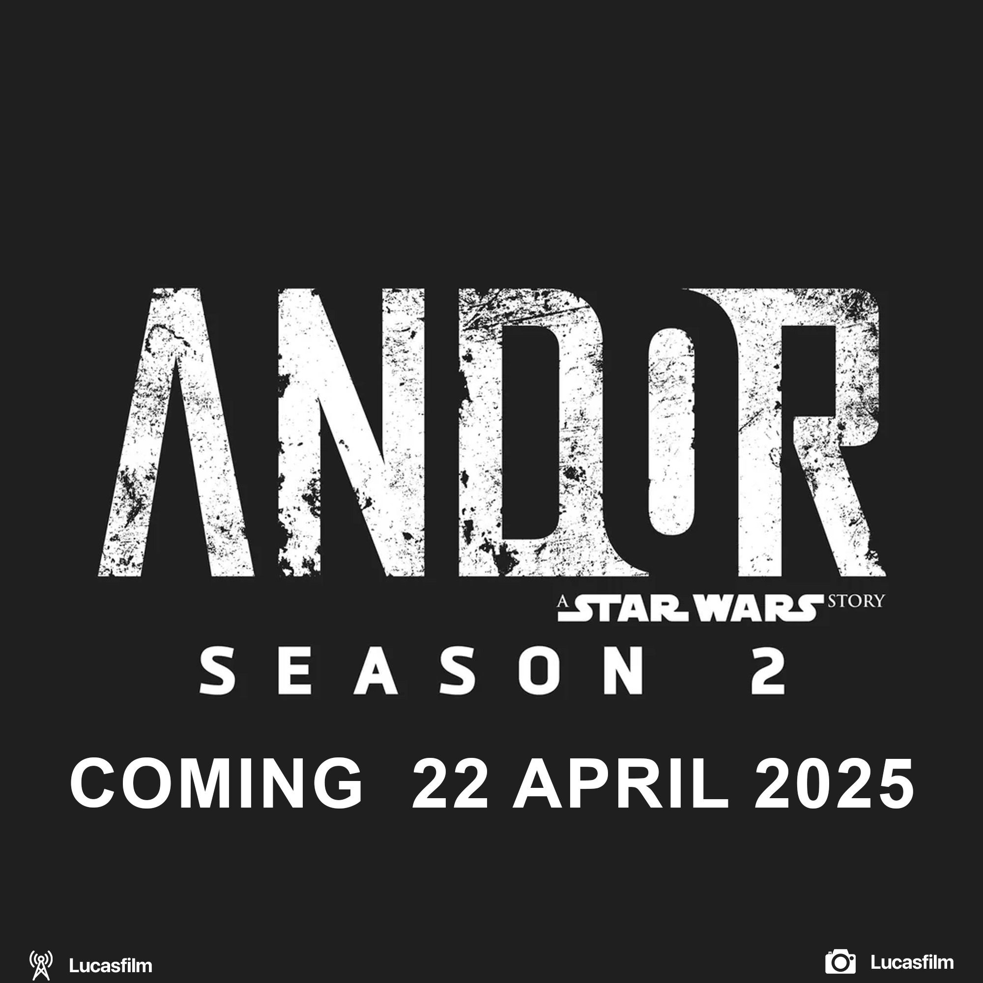 Andor Season 2 coming in April 2025