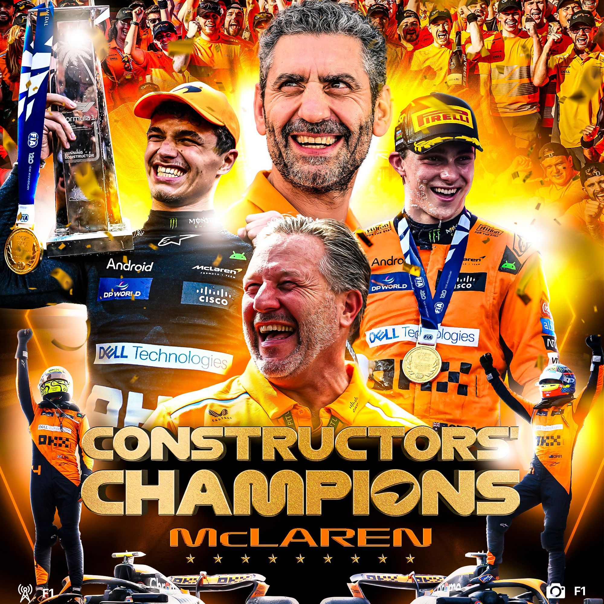 McLaren F1 Constructor's Champions