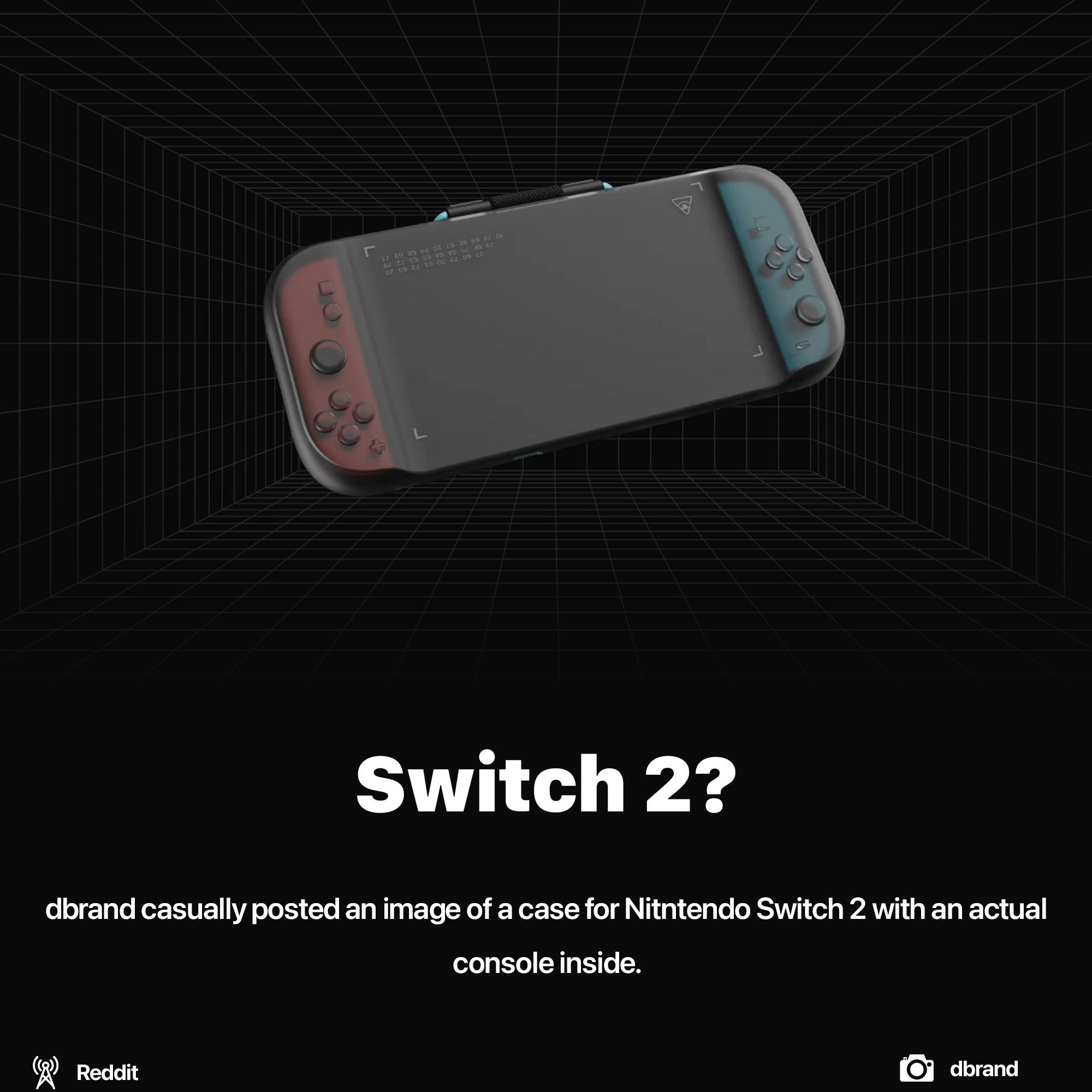 Design of Nintendo Switch 2 leaked