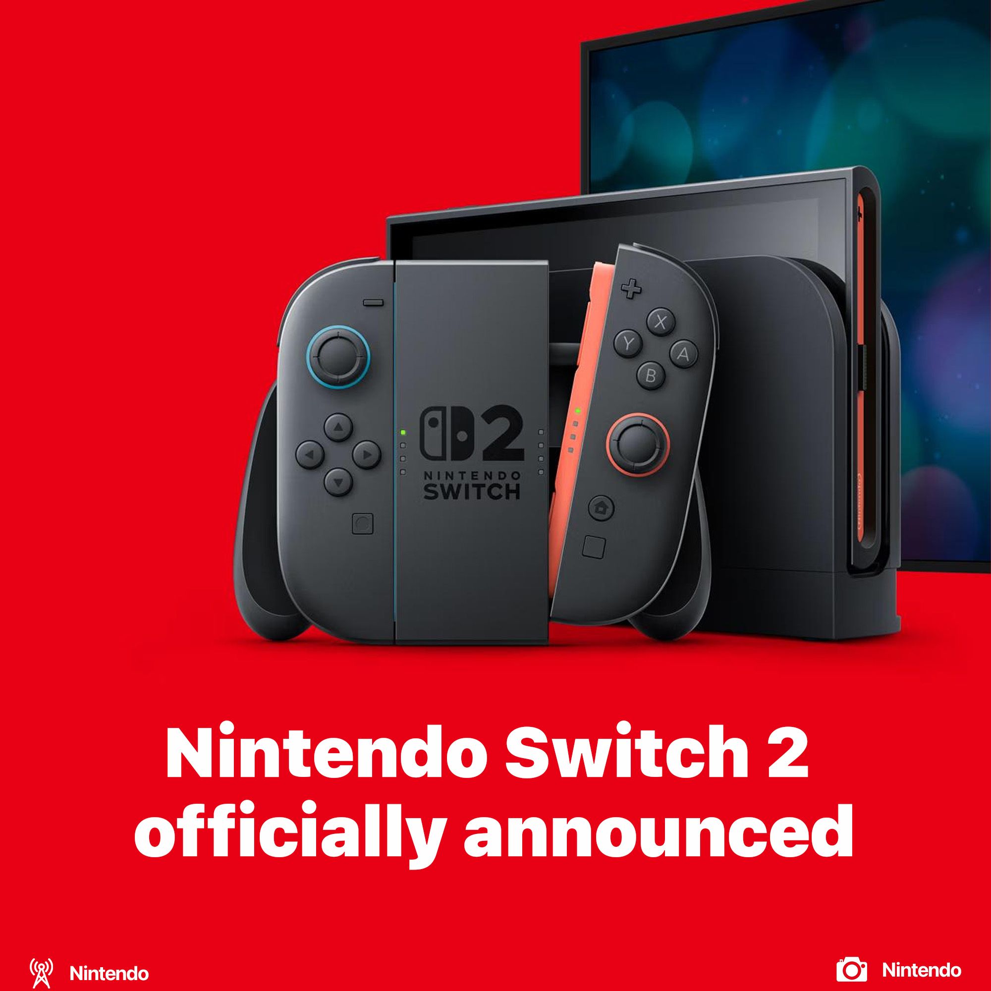 Nintendo Switch 2 officially announced