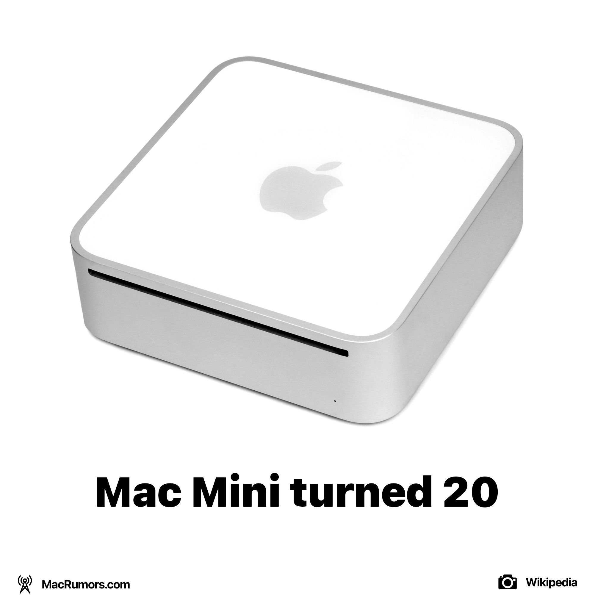 Apple Mac Mini turned 20