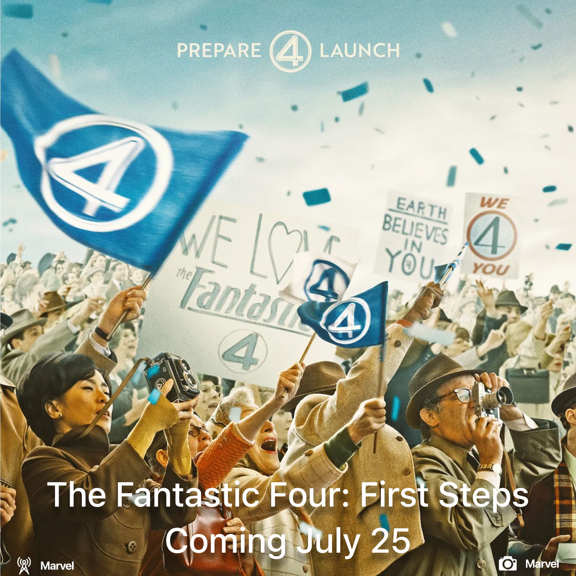 The Fantastic Four: First Steps coming July 25