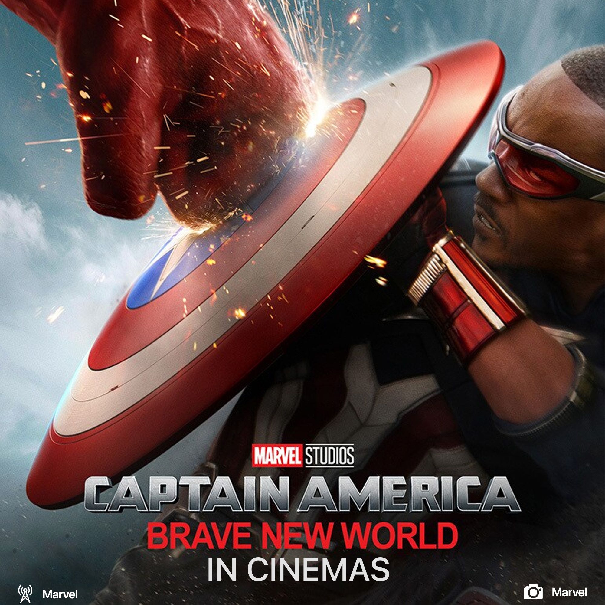 Captain America: Brave new world in cinemas