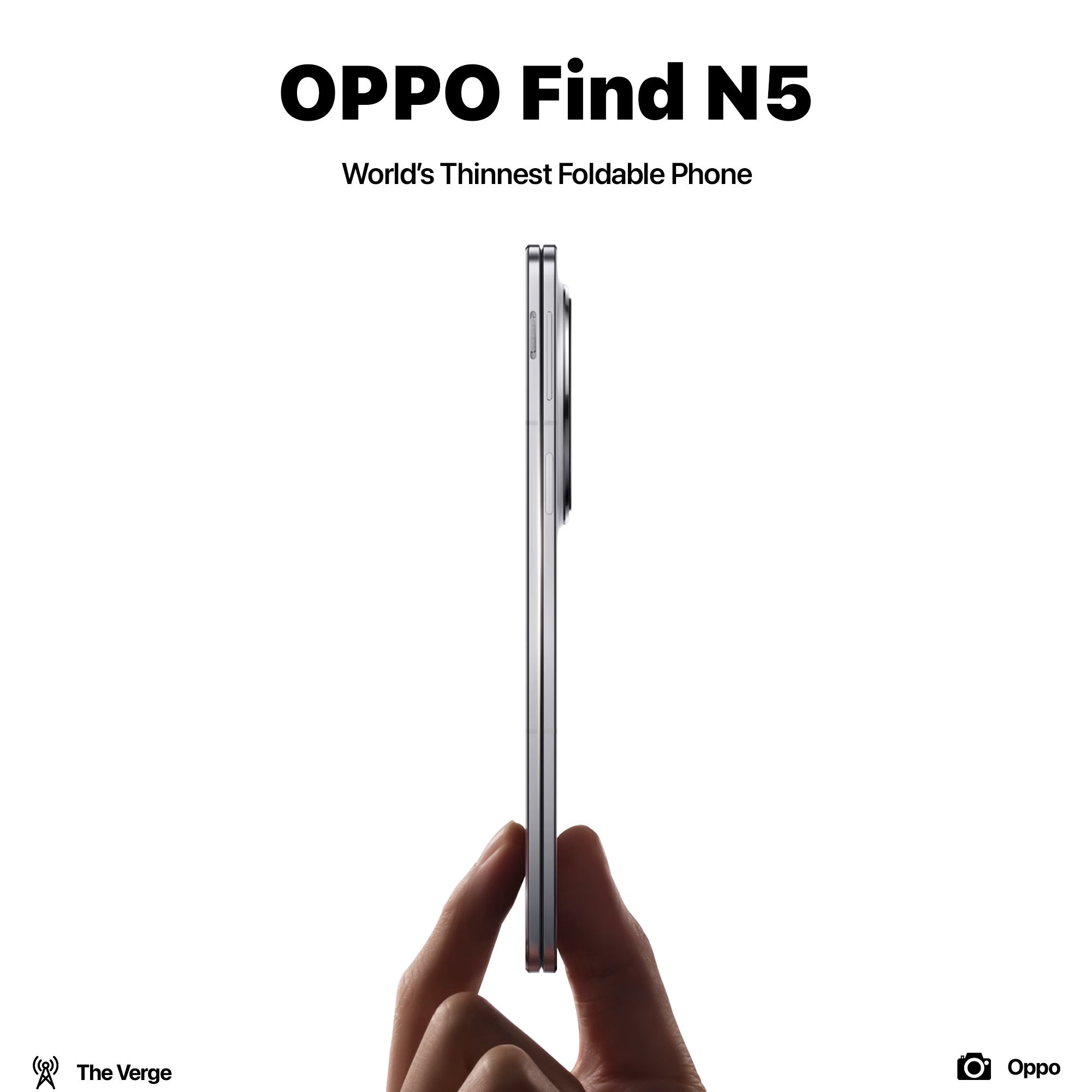 Oppo presented world's thinnest foldable phone