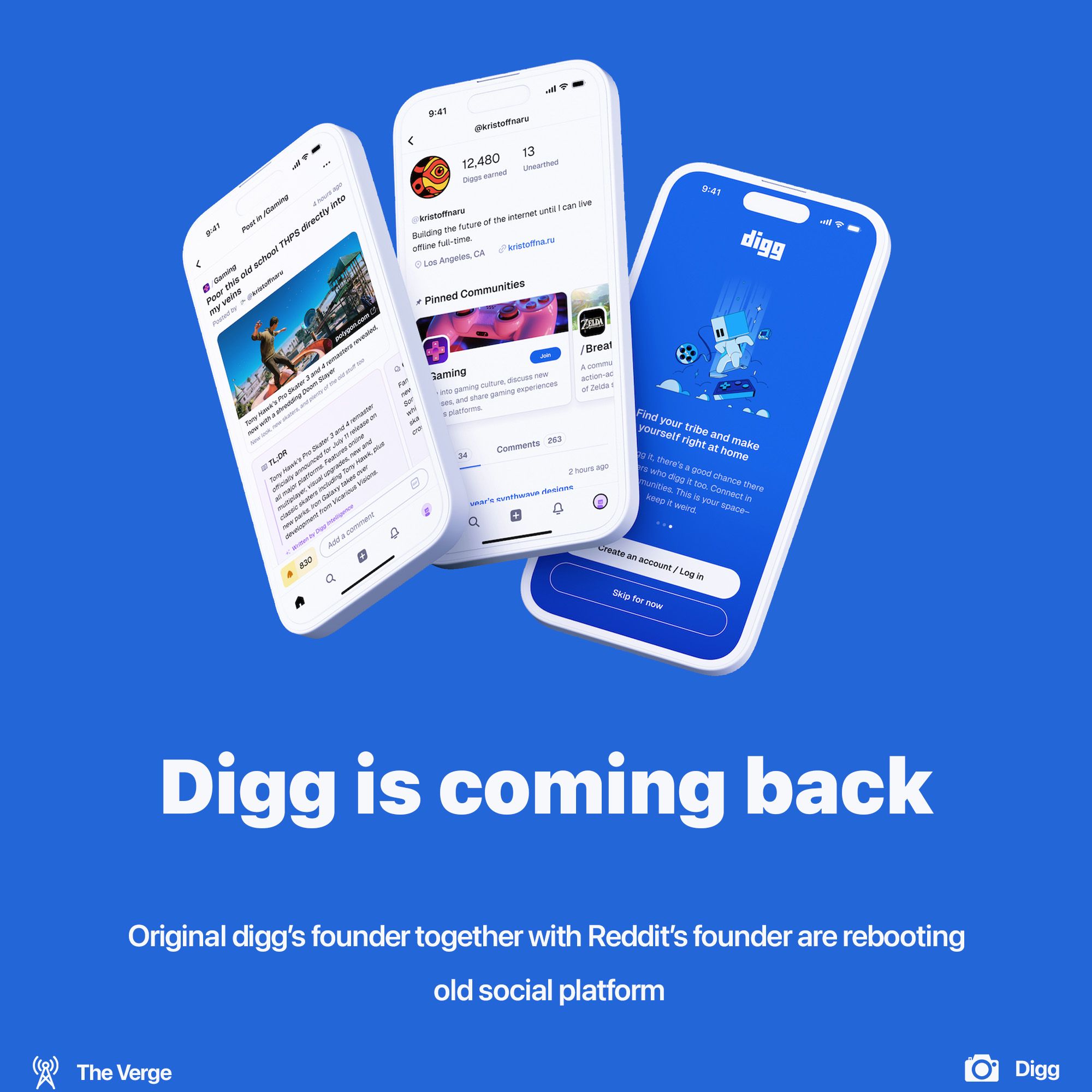 Digg is coming back