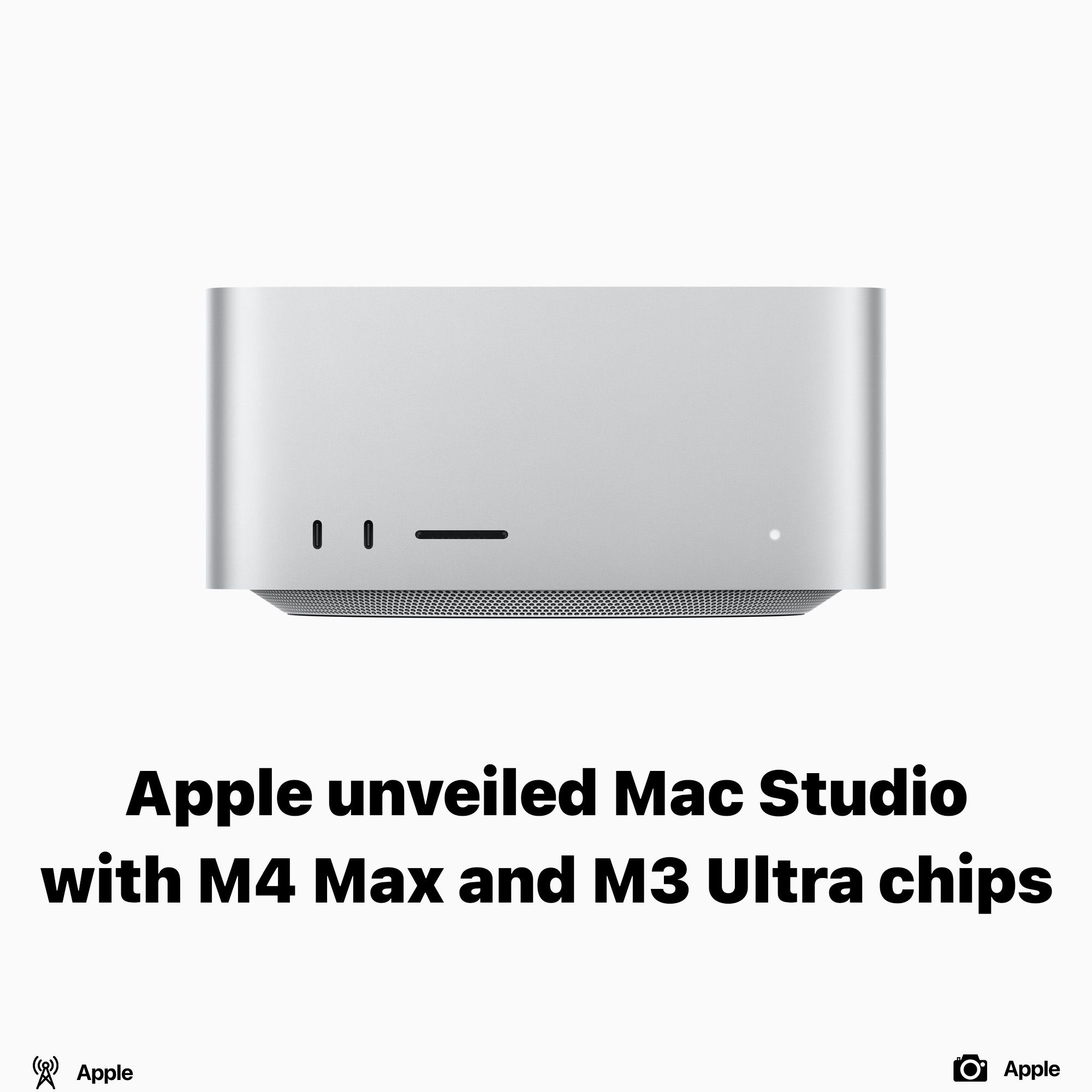 Apple updated Mac Studio