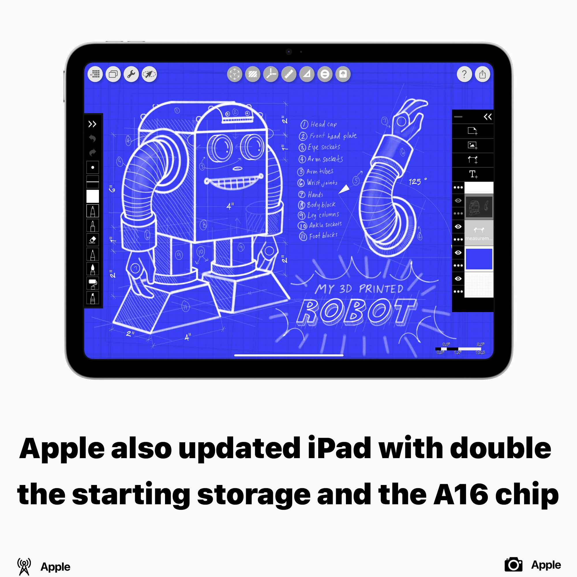 Apple updated iPad