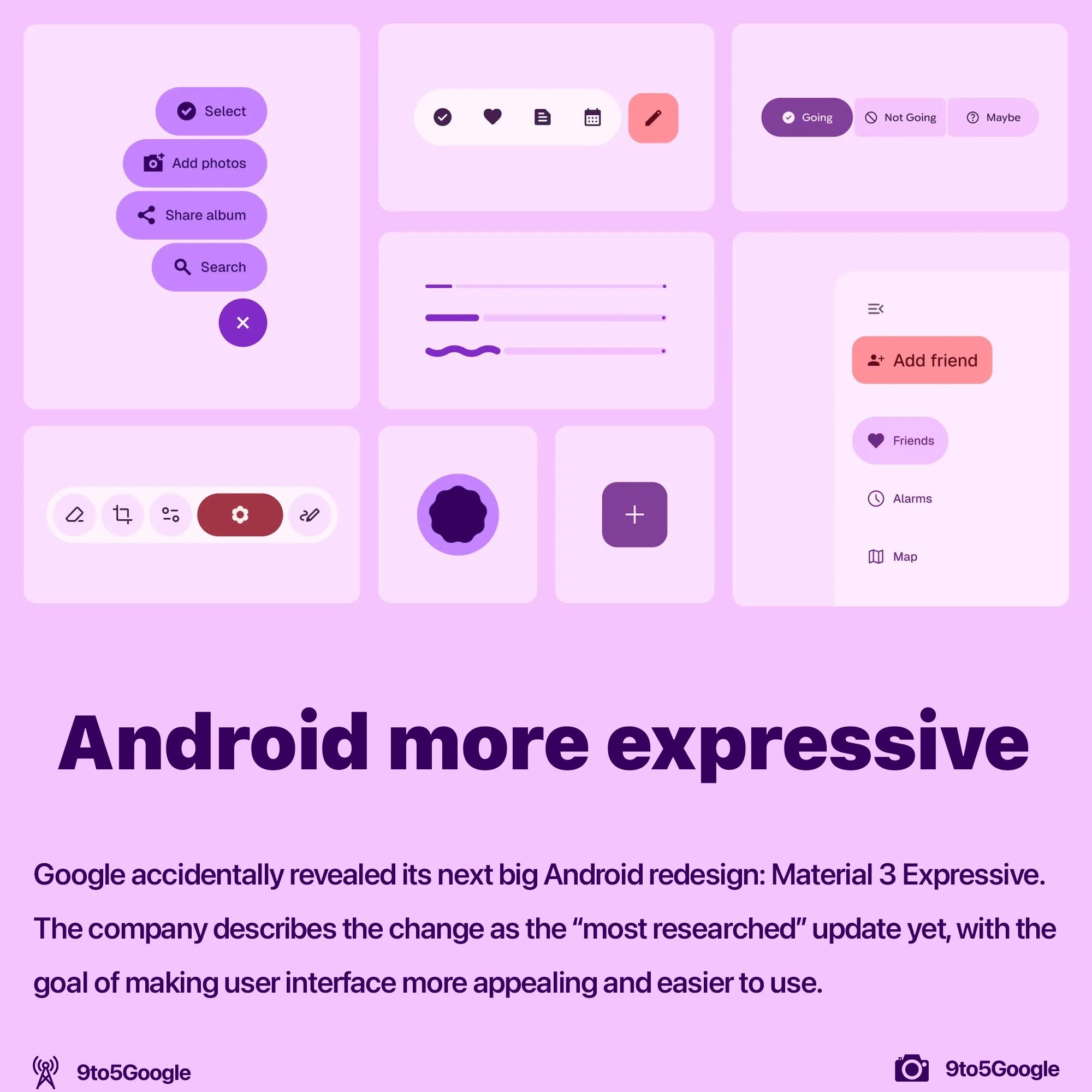Material Design Expressive leaked