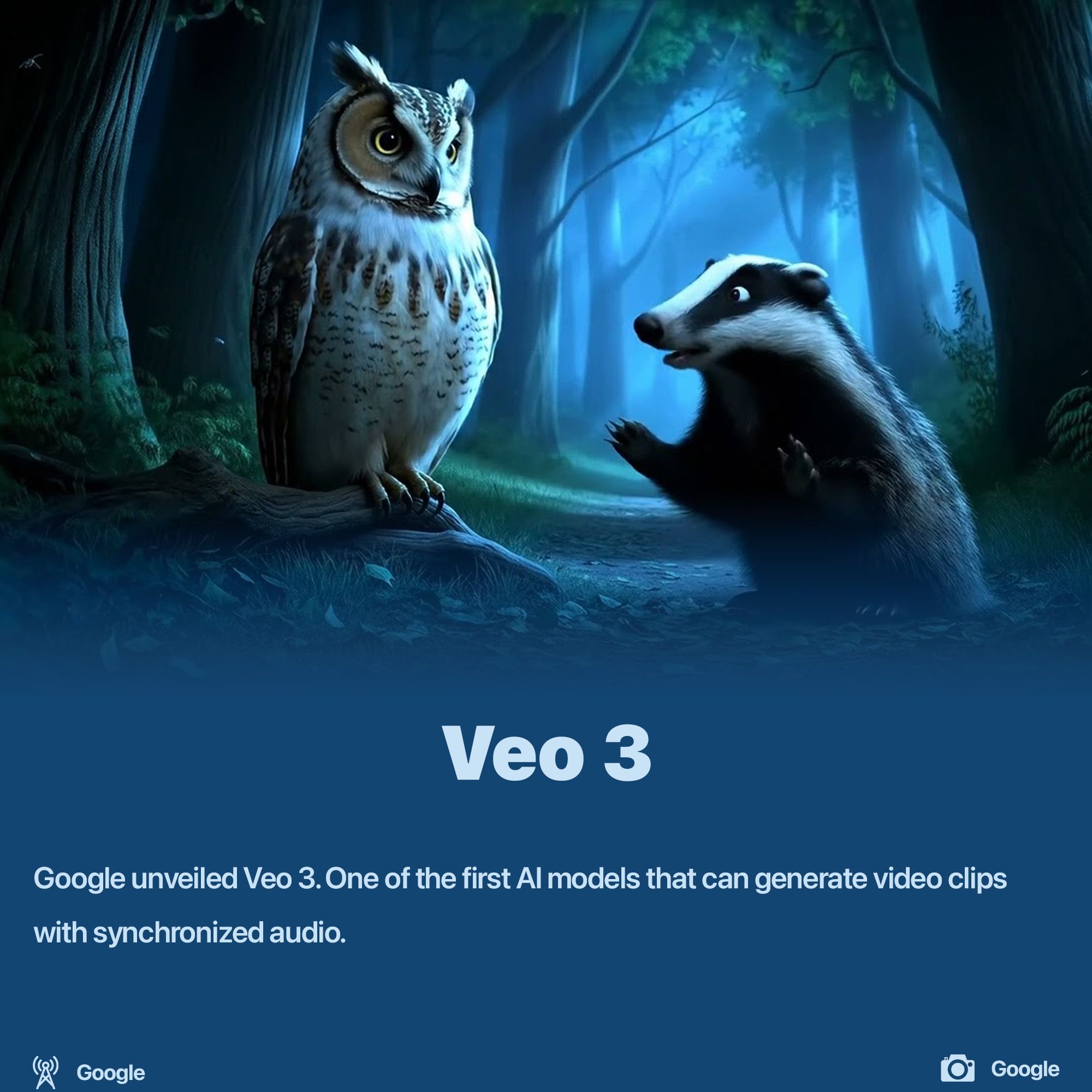 Google presented Veo 3 AI model