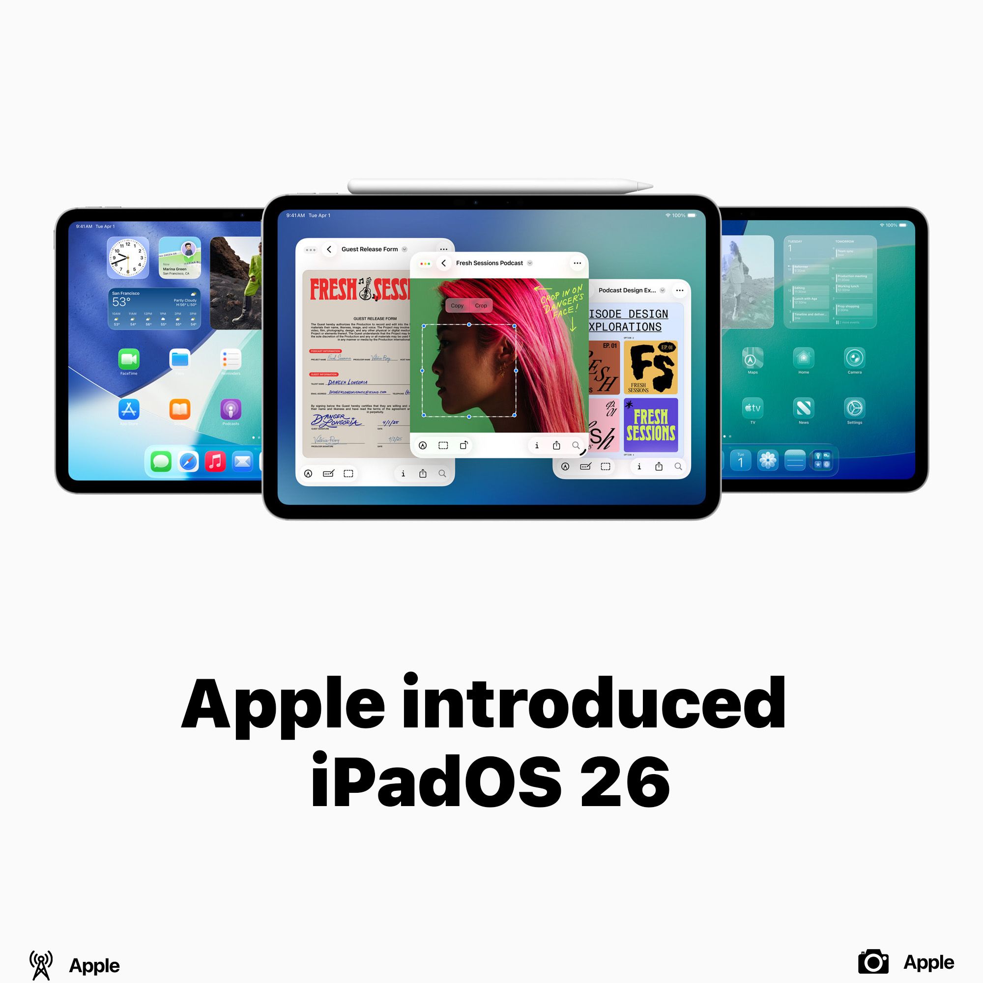 Apple introduced iPadOS 26