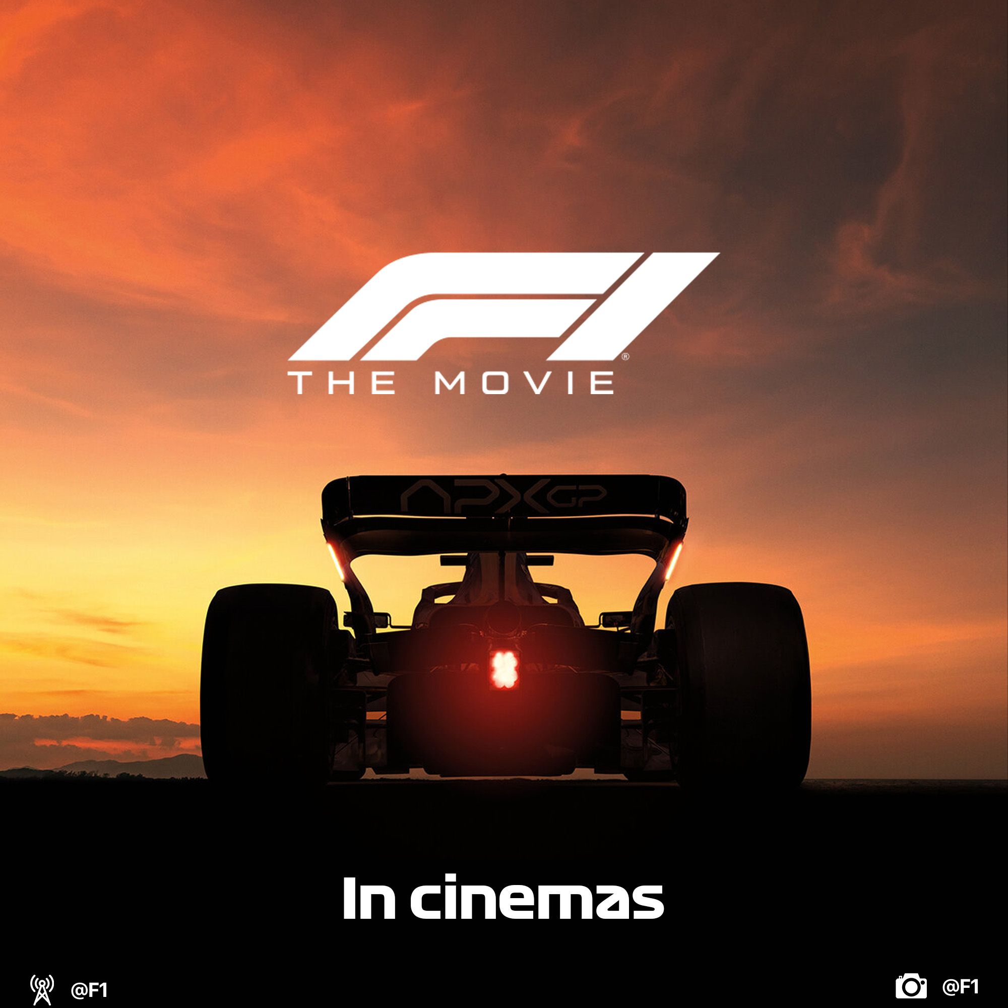 F1 the movie is out