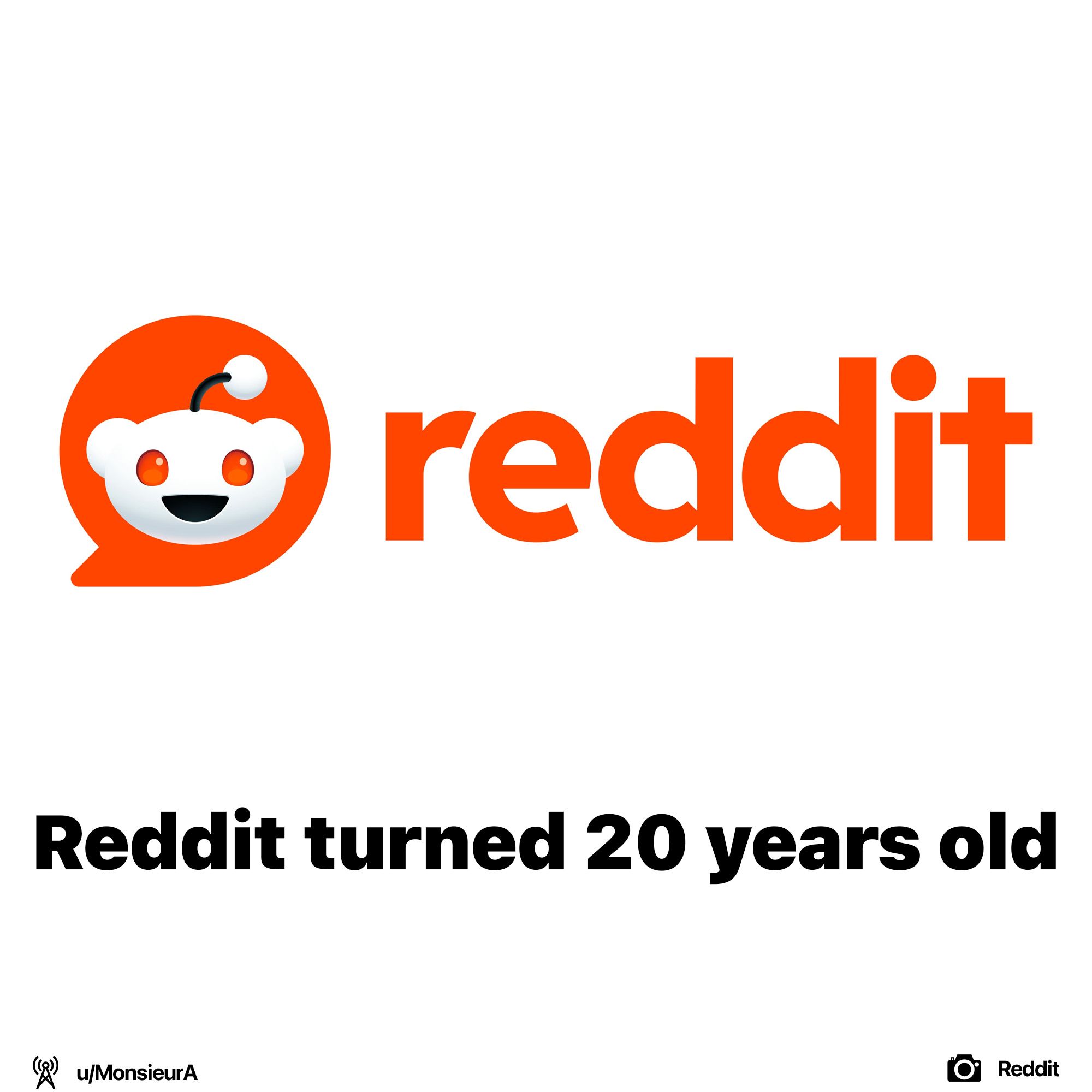 Reddit is 20 years old