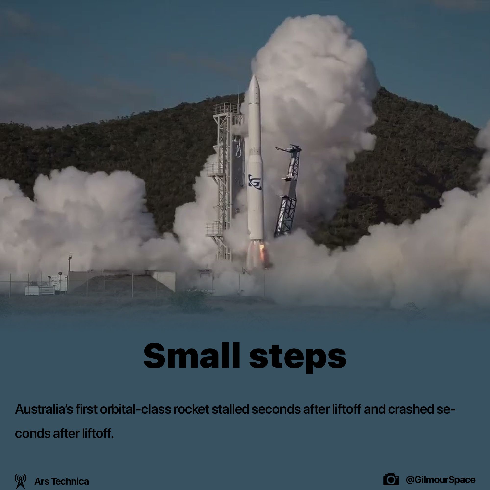 Australia's first rocket