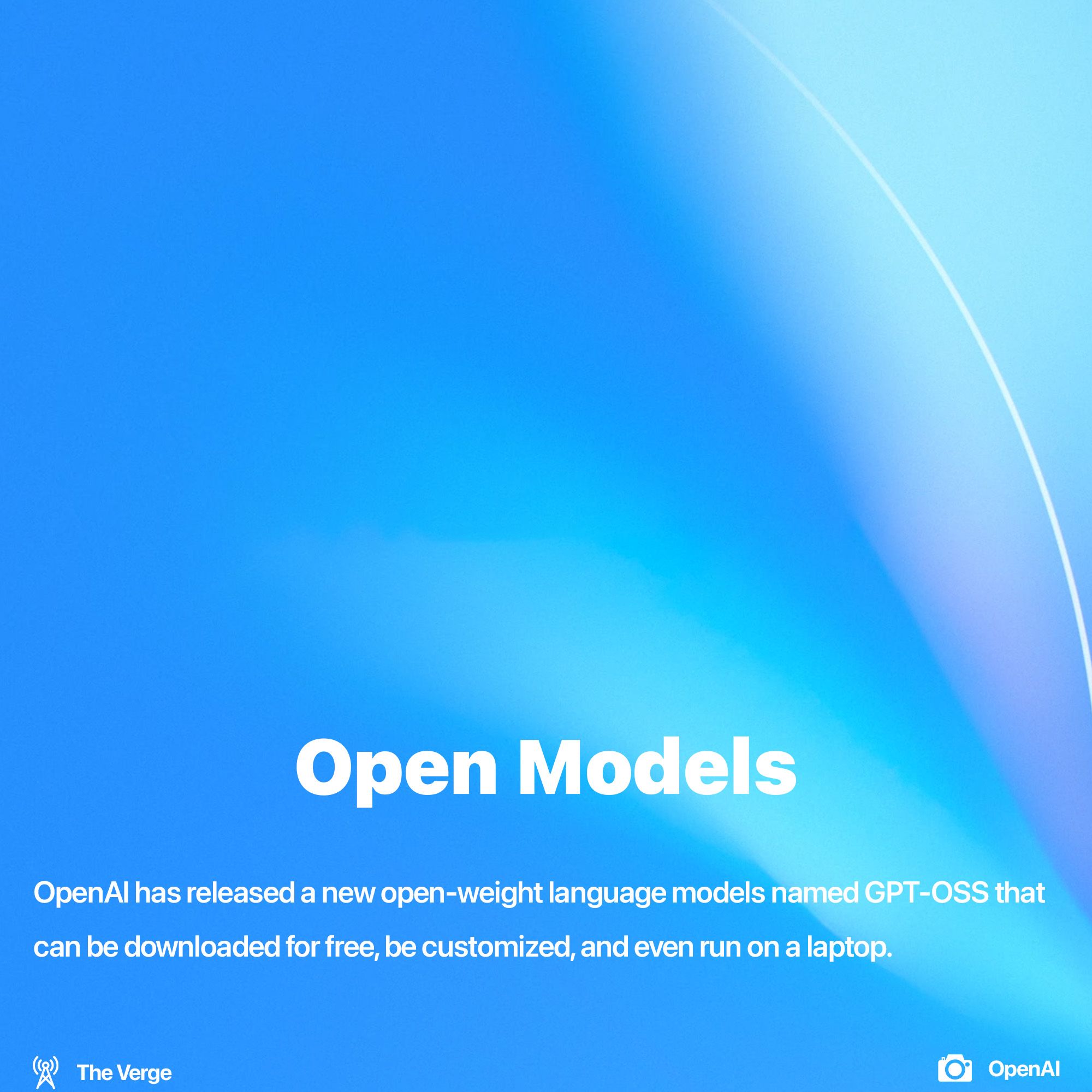 New Open models