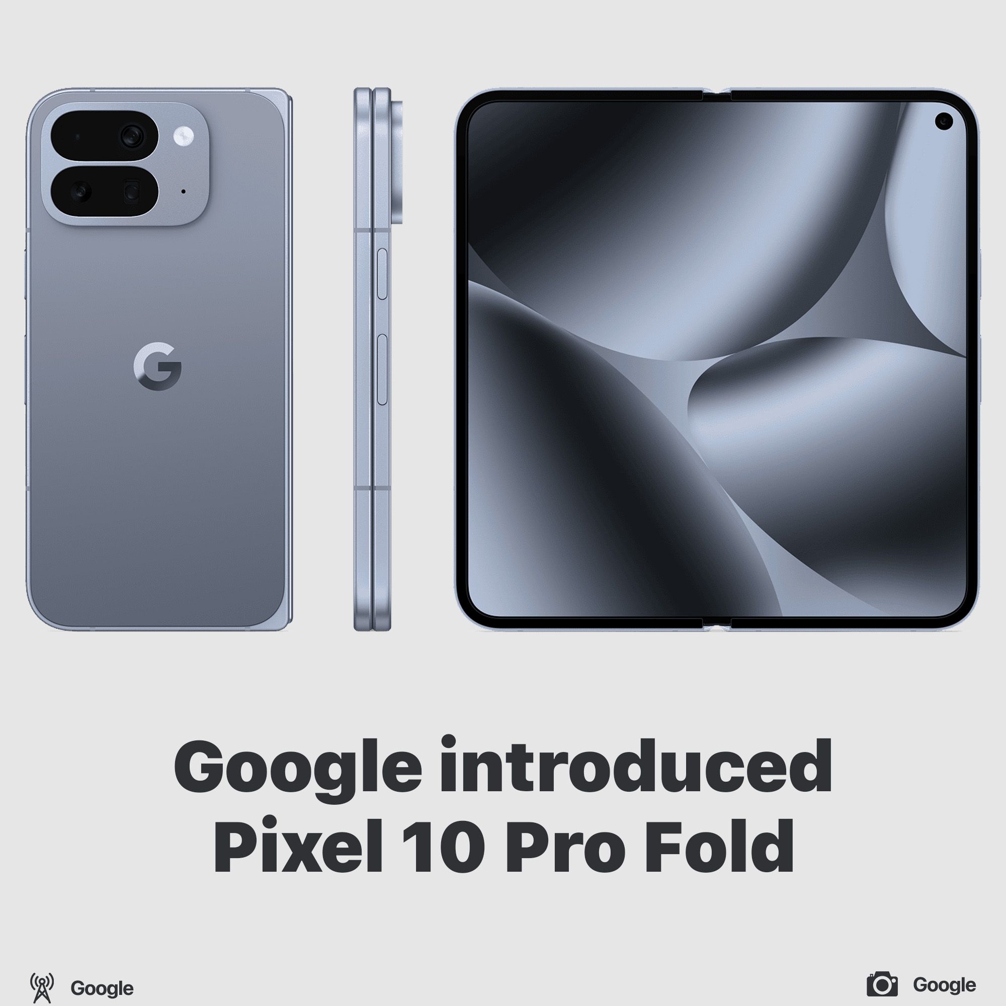 Google introduced Pixel 10 Pro Fold
