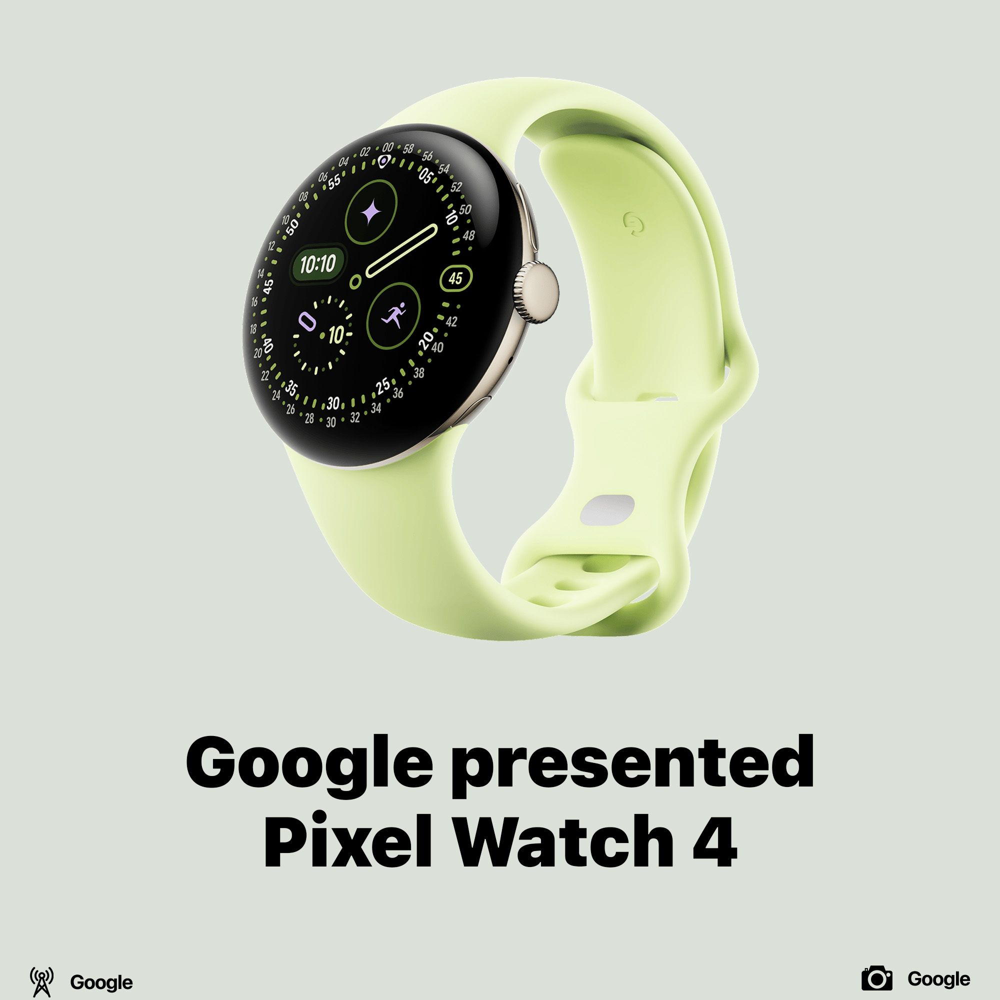 Google presented Pixel Watch 4