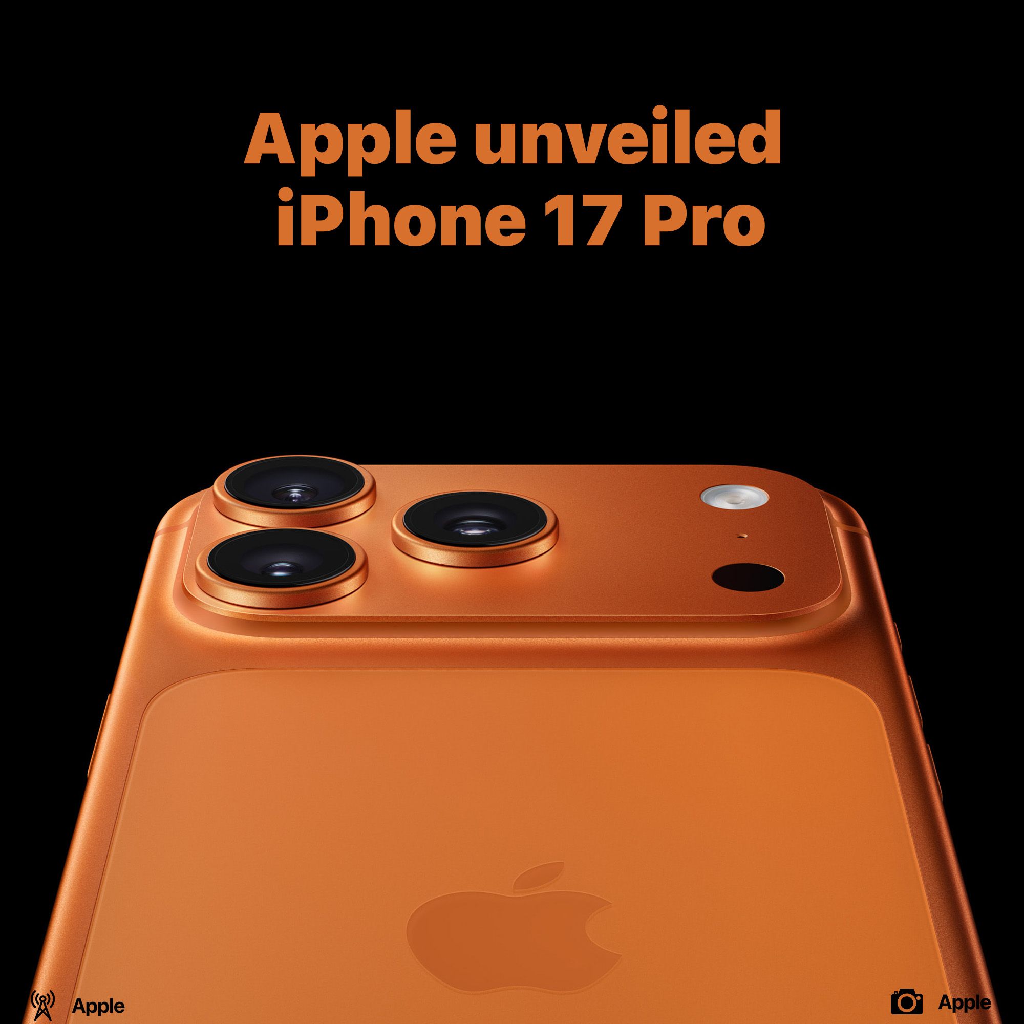 Apple unveiled iPhone 17 Pro