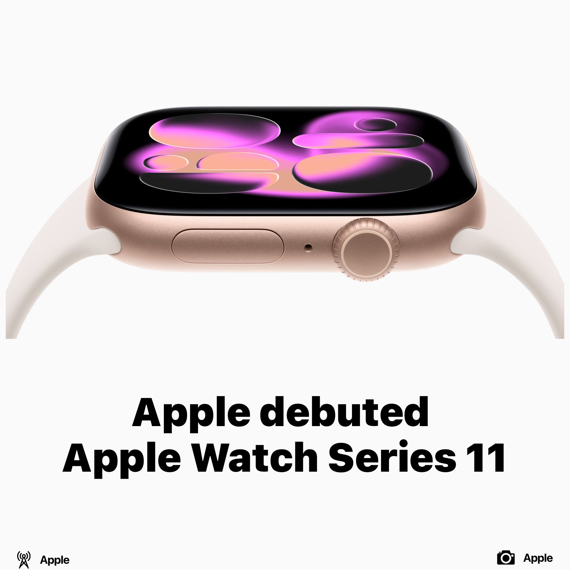 Apple debuted Apple Watch Series 11