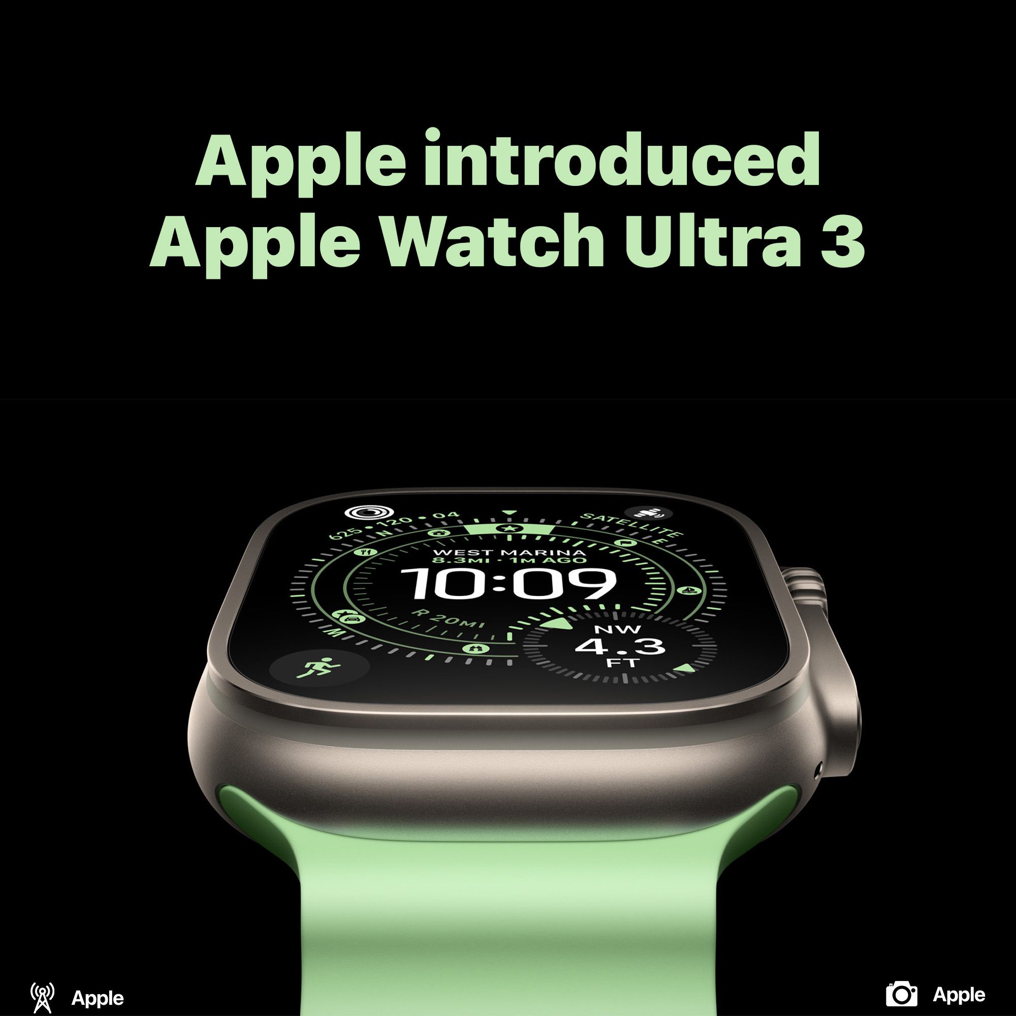 Apple introduced Apple Watch Ultra 3