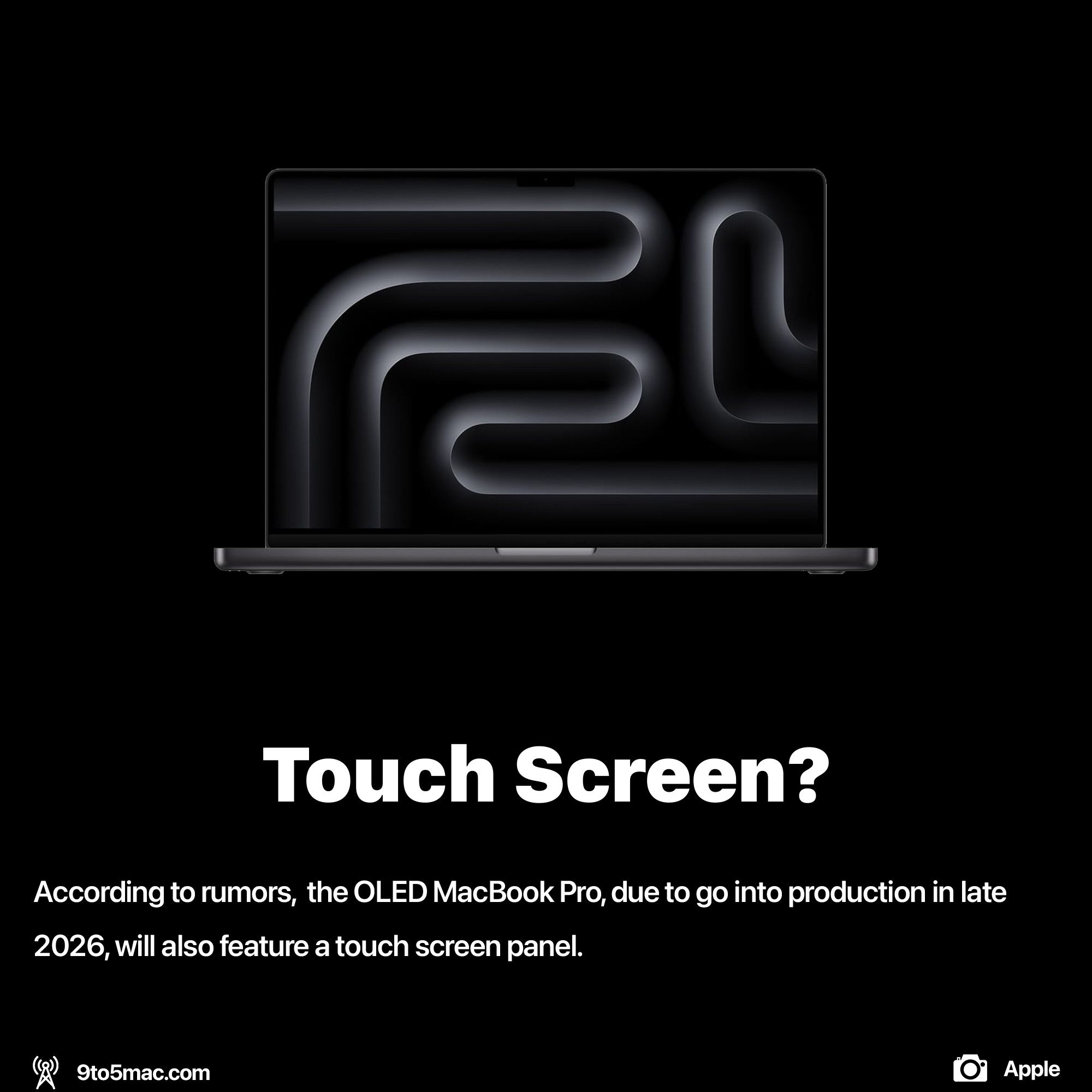 MacBook Pro with touch screen?