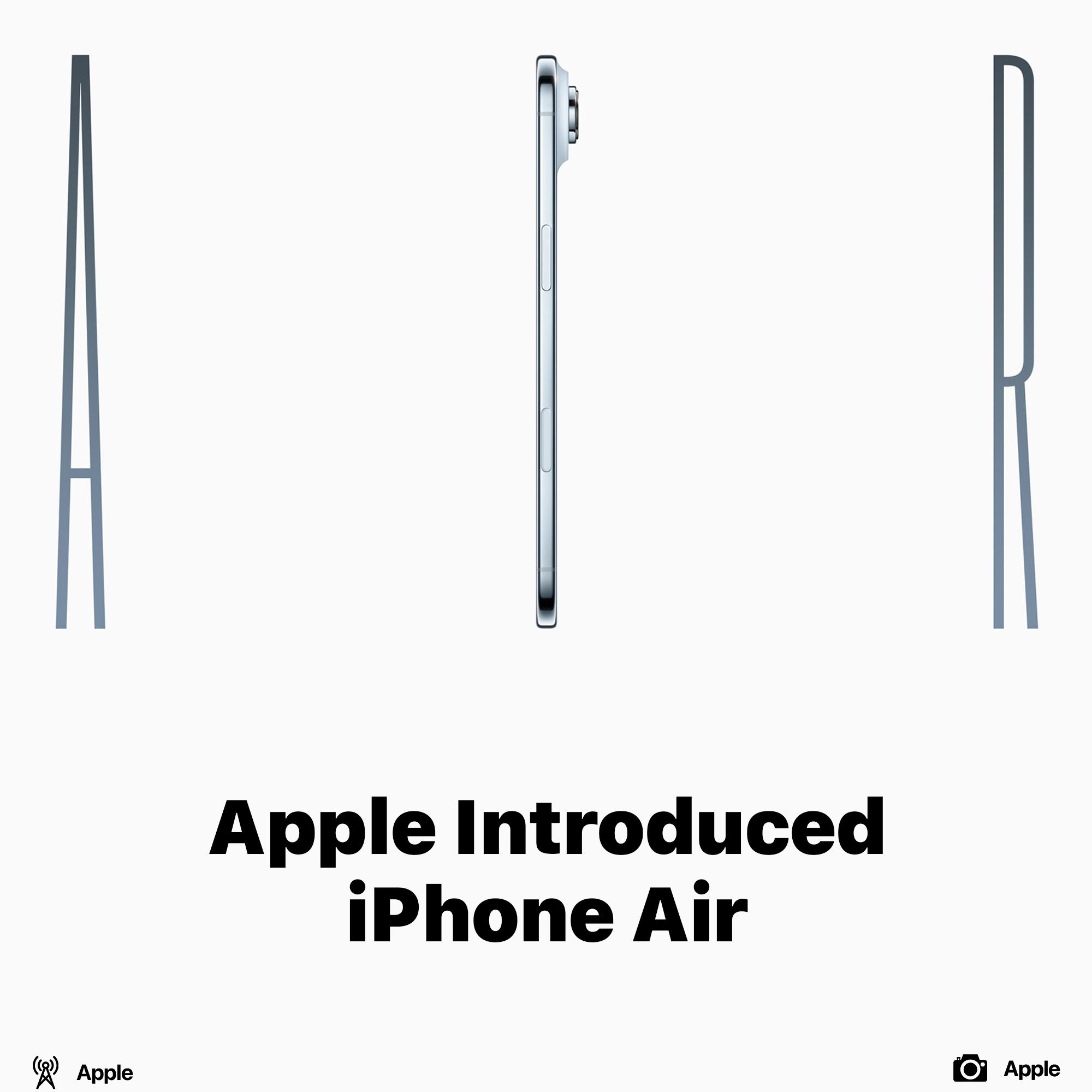 Apple introduced iPhone Air