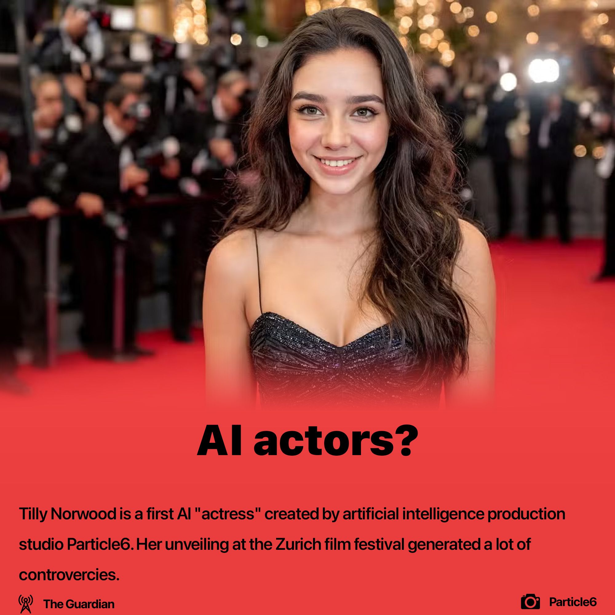 First AI actor