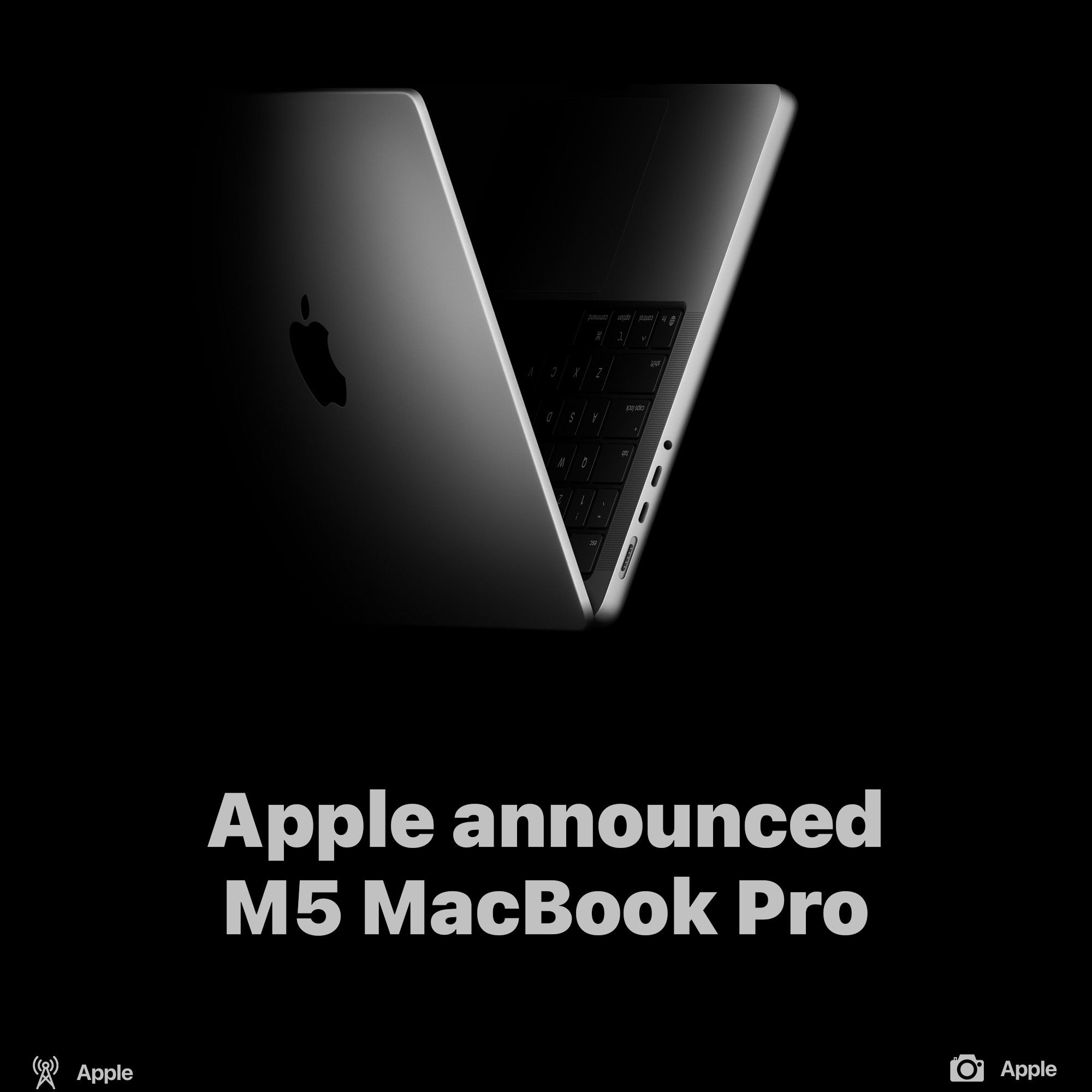Apple announced M5 MacBook Pro