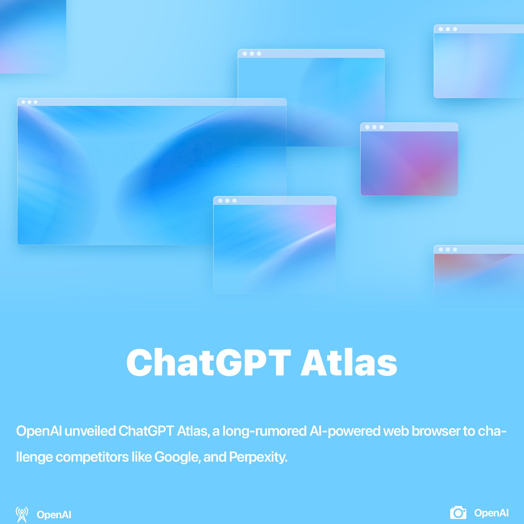 OpenAI launched their web browser