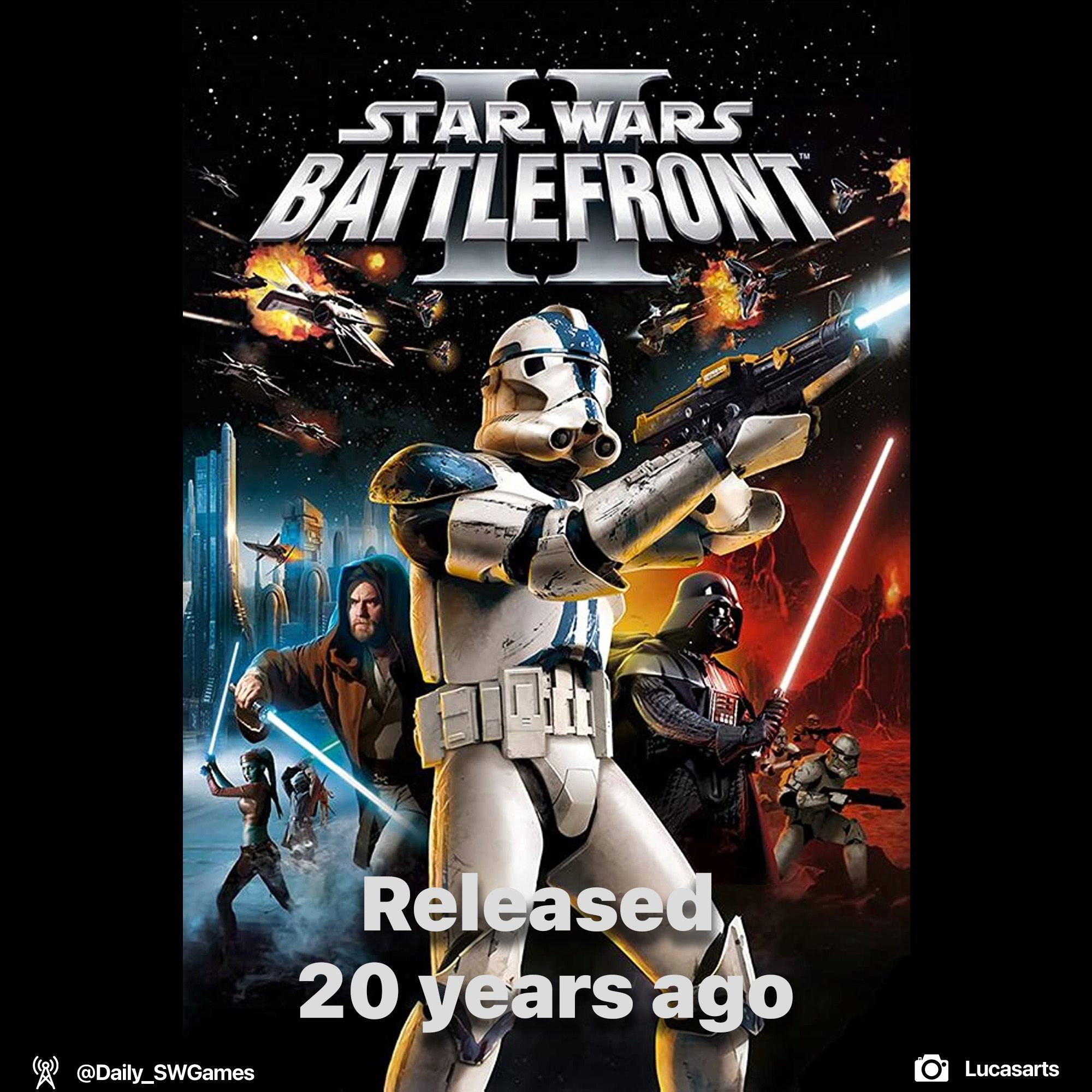 Star Wars Battlefront 2 was released 15 years ago