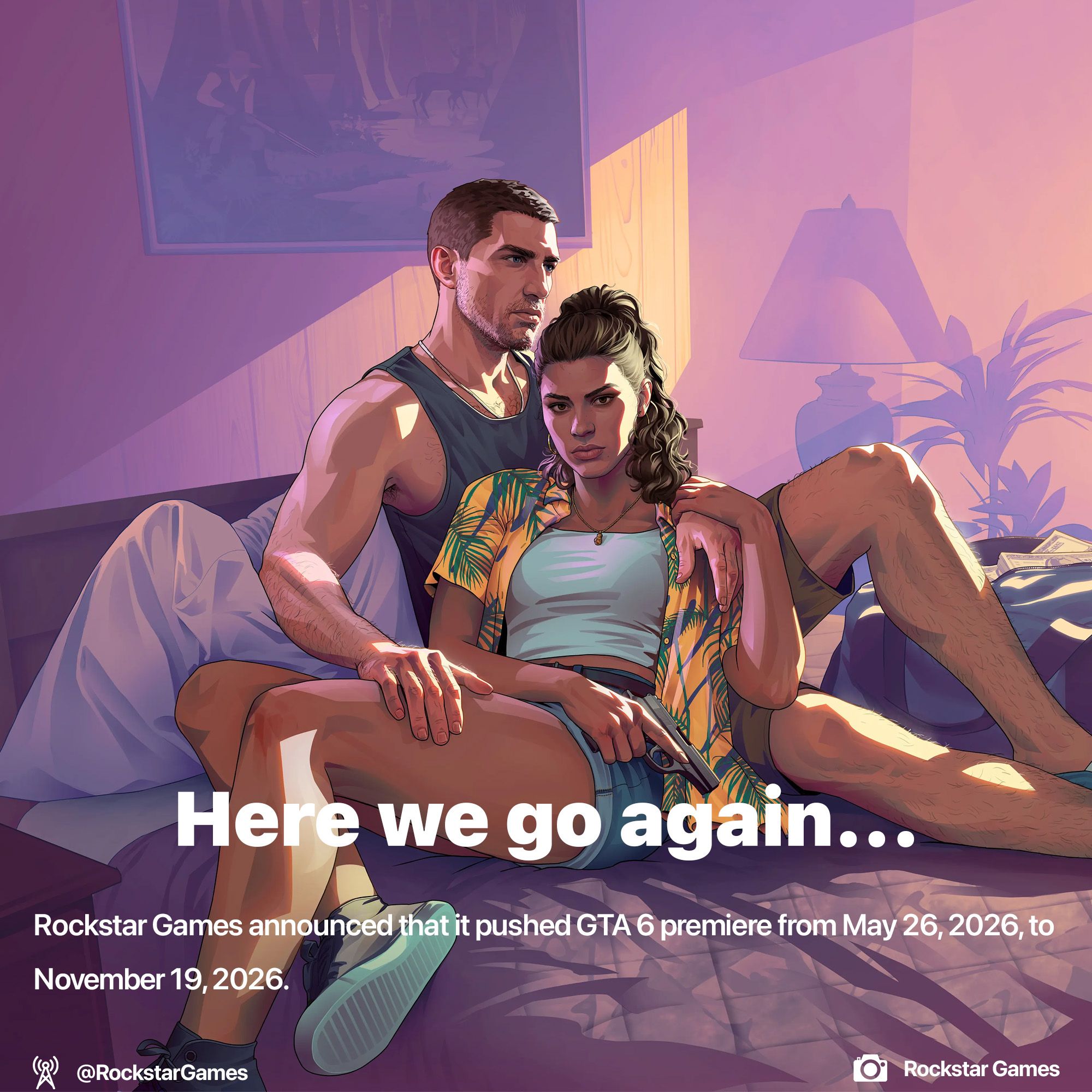 GTA 6 delayed once again