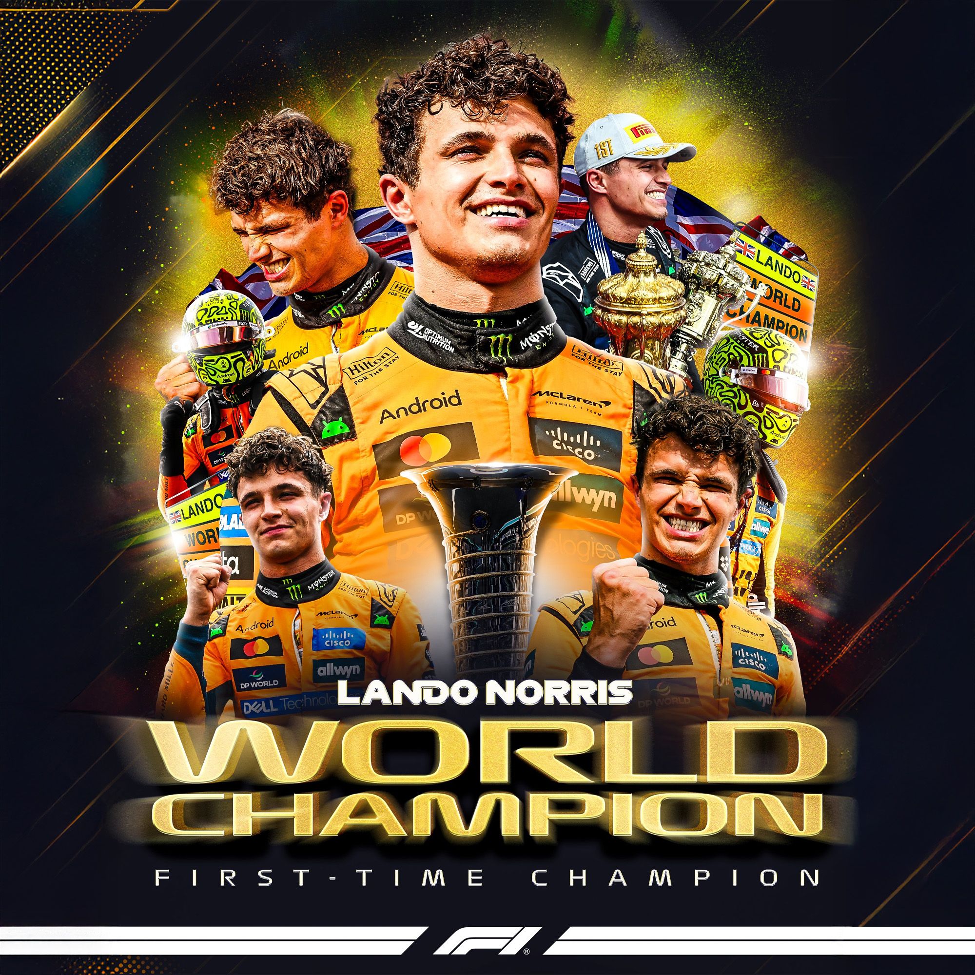 Lando Norris is 2025 F1 World Campion
