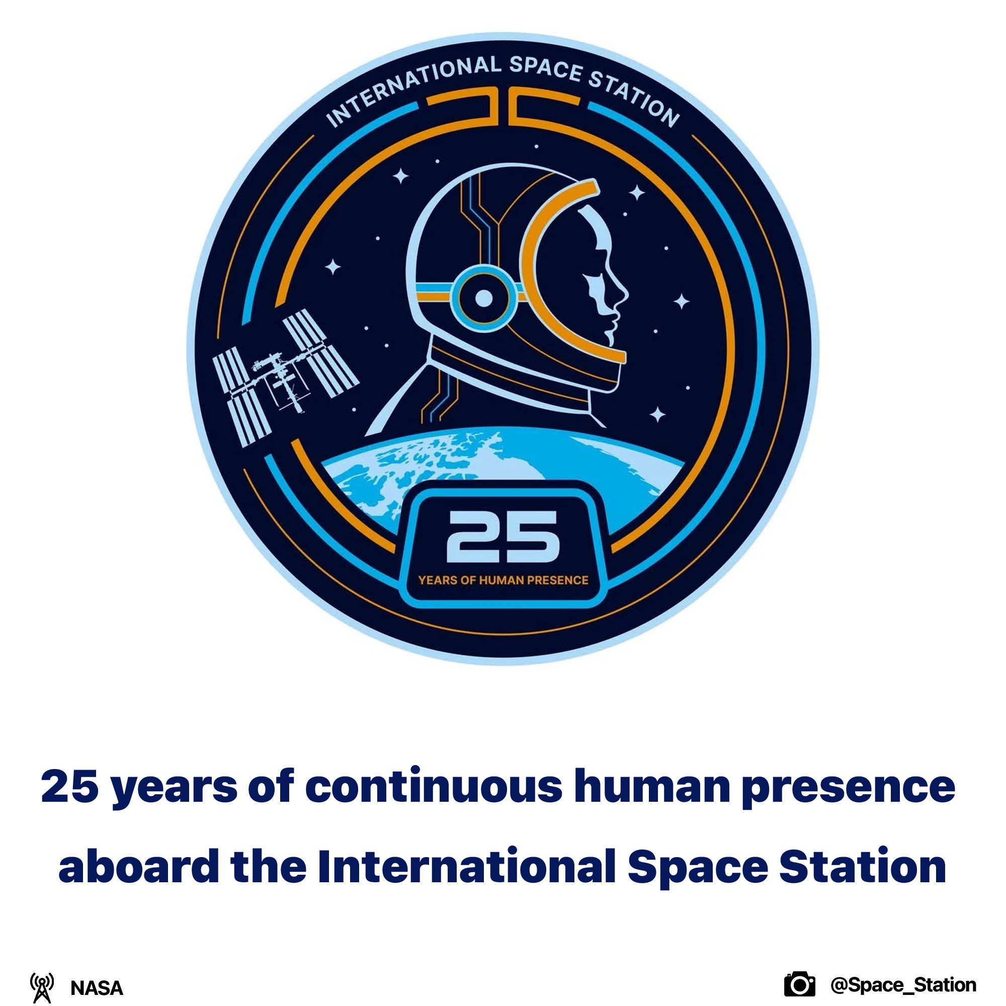 People are aboard the ISS for 25 years now