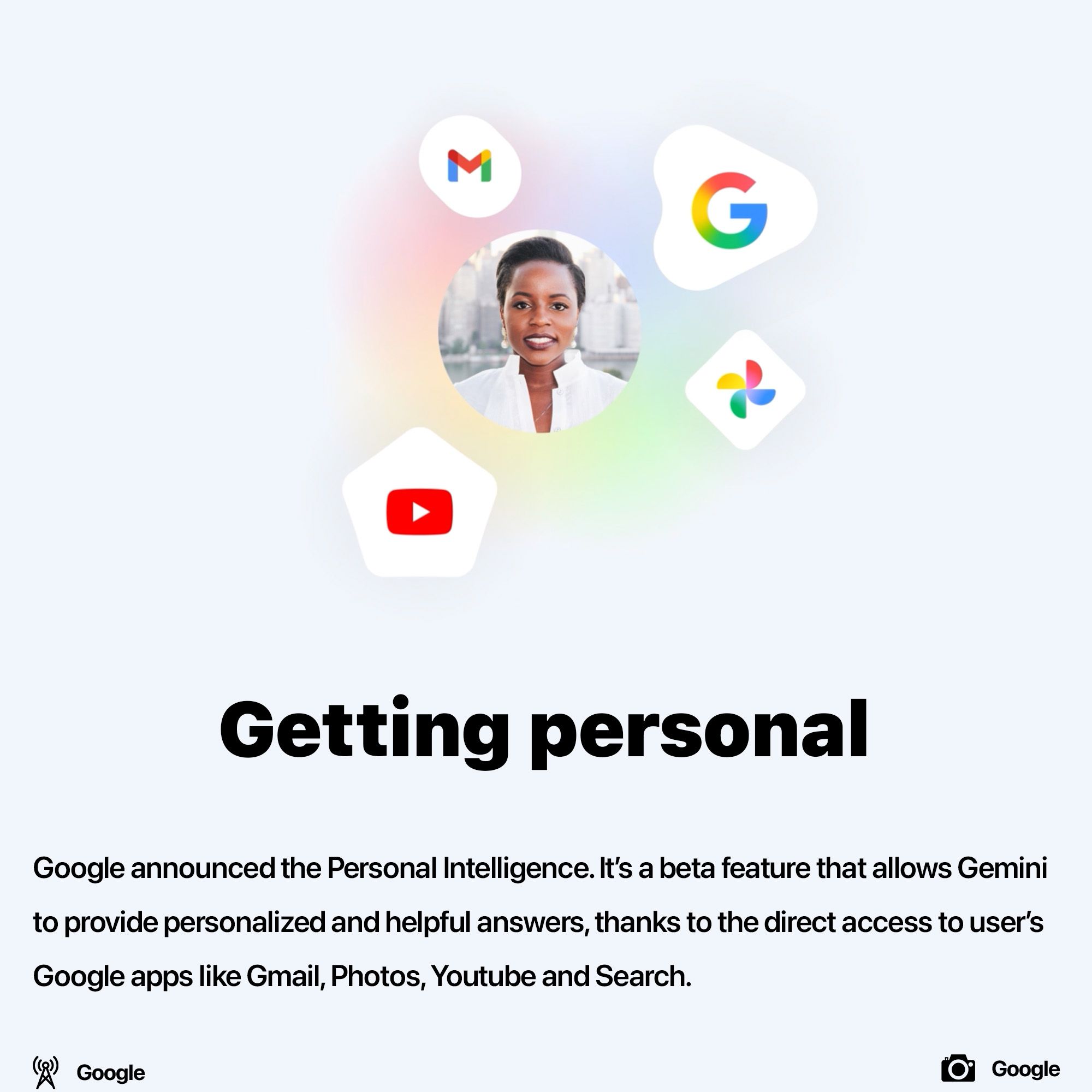 Google announced Personal Intelligence