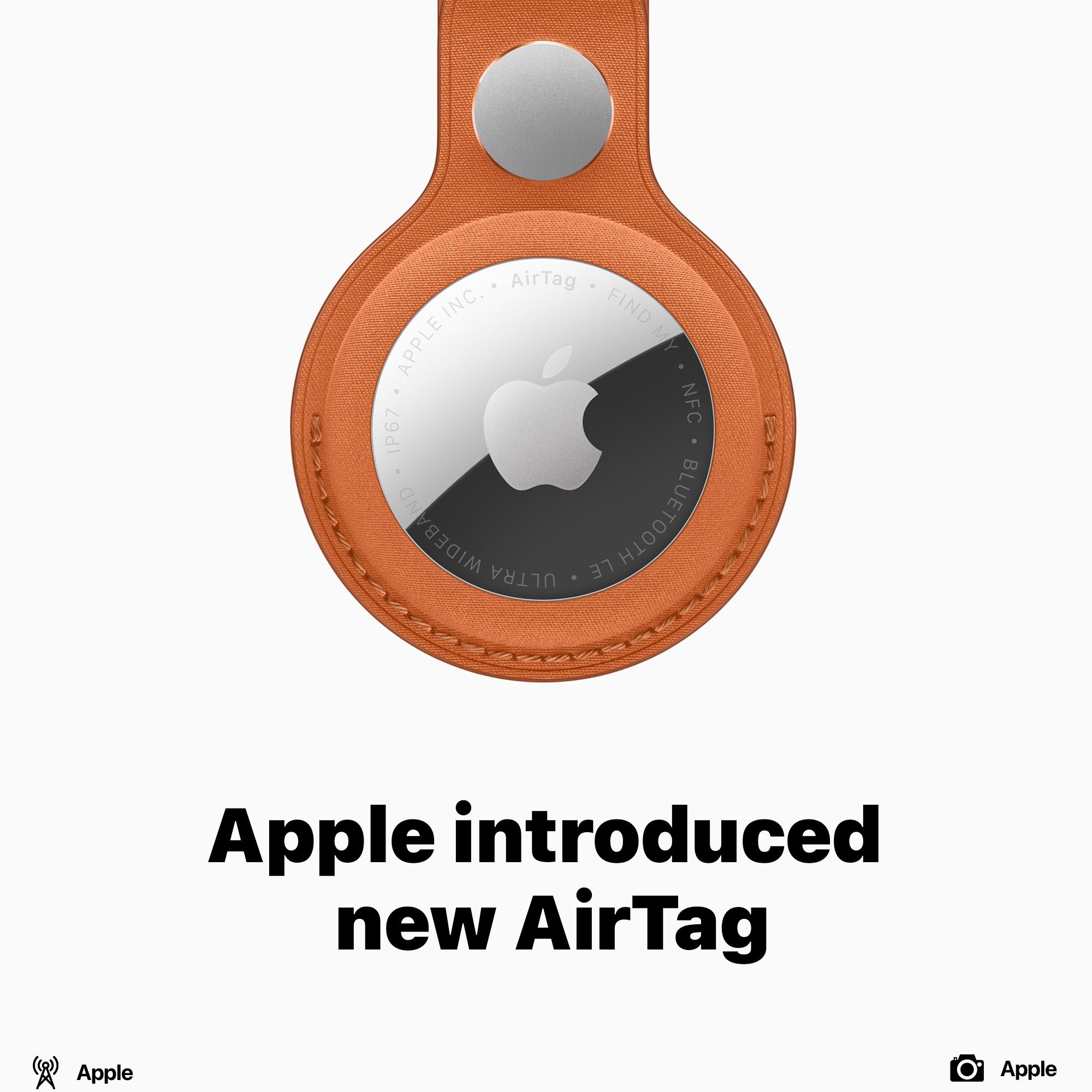 Apple introduced a new AirTag