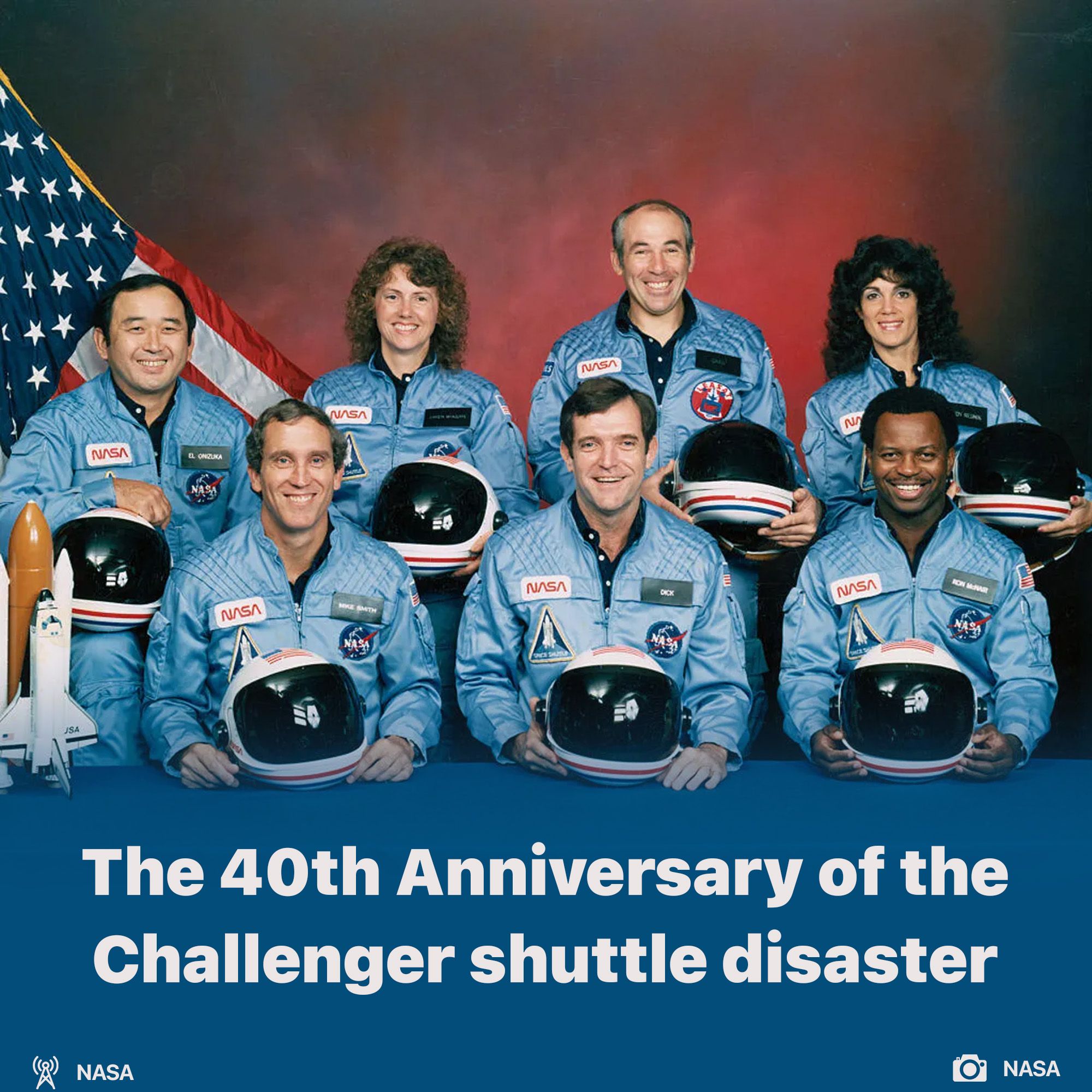 40th anniversary of the Challenger shuttle disaster 