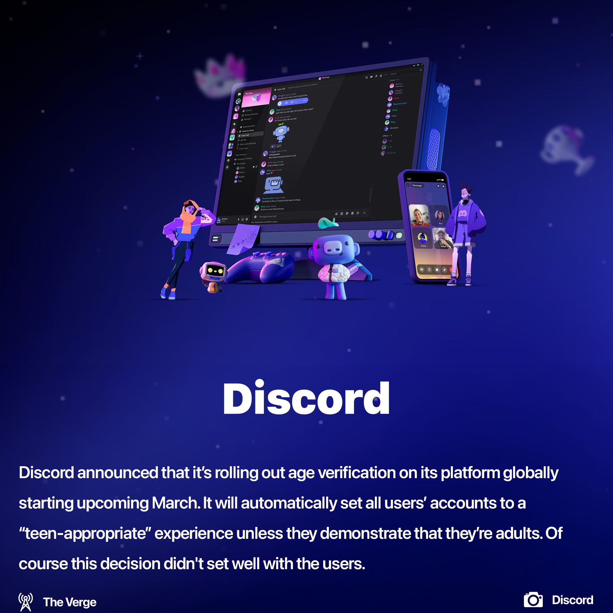 Discord is rolling out age verification