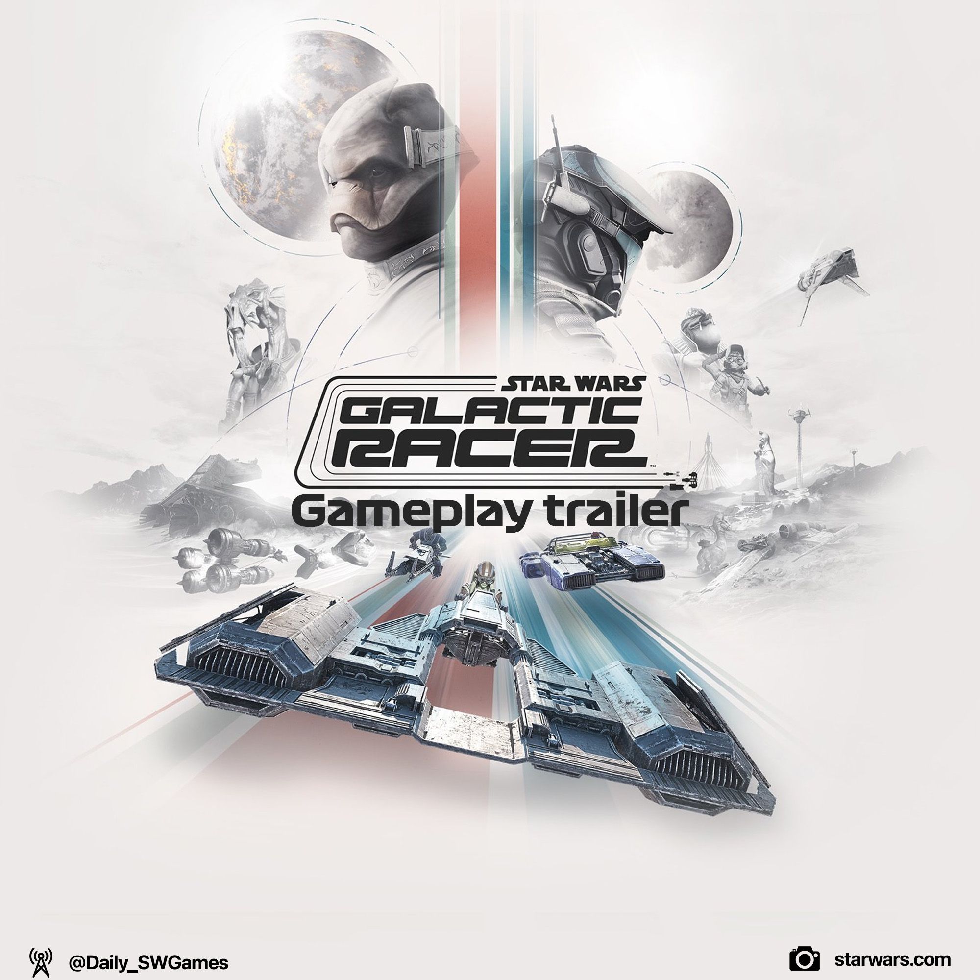 Star Wars Galactic Racer Gameplay trailer